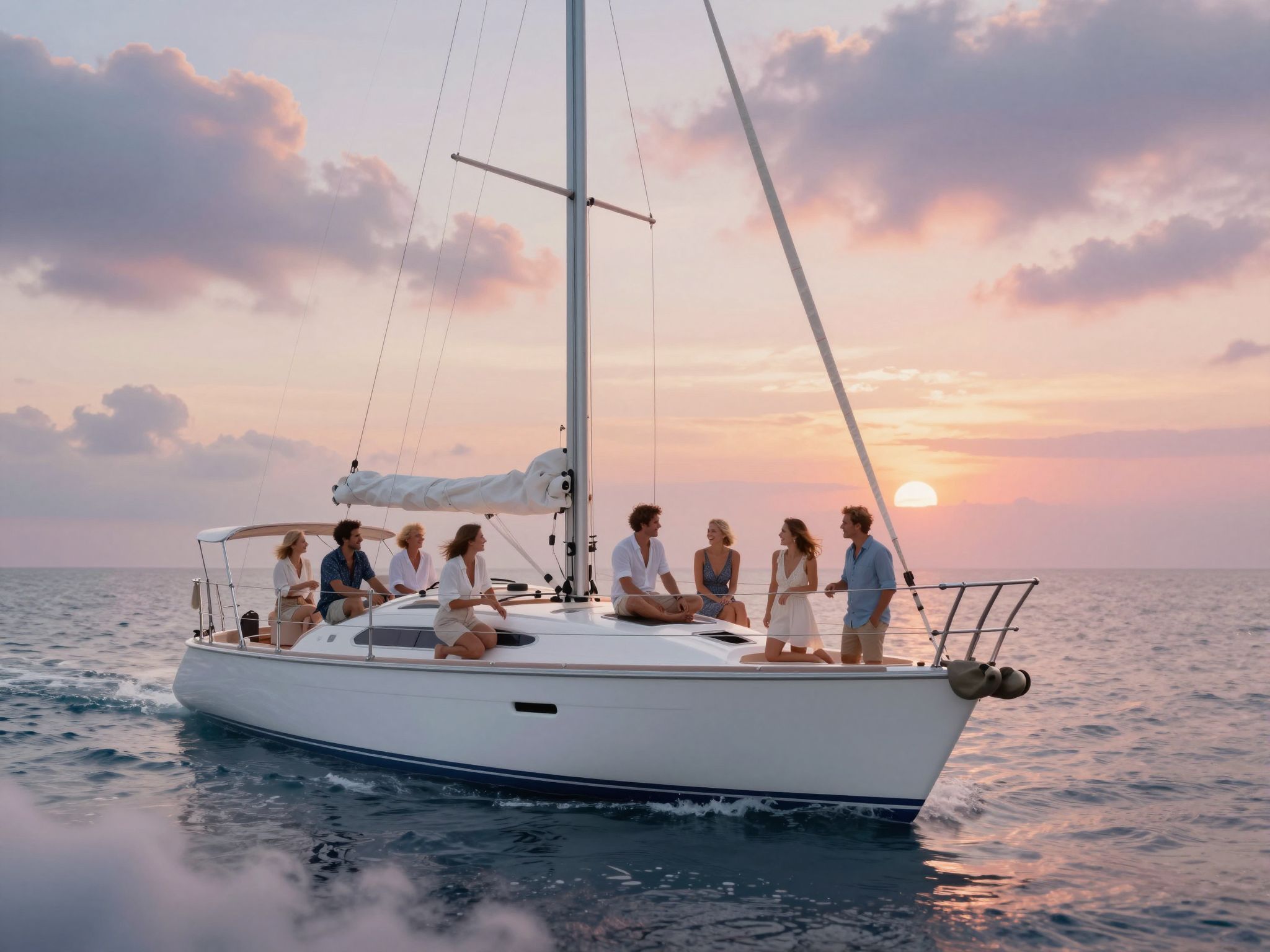 A jacht álma a szabadság vágyát tükrözi, tündöklő tengereken át vezetve a lélek mély vágyaihoz.