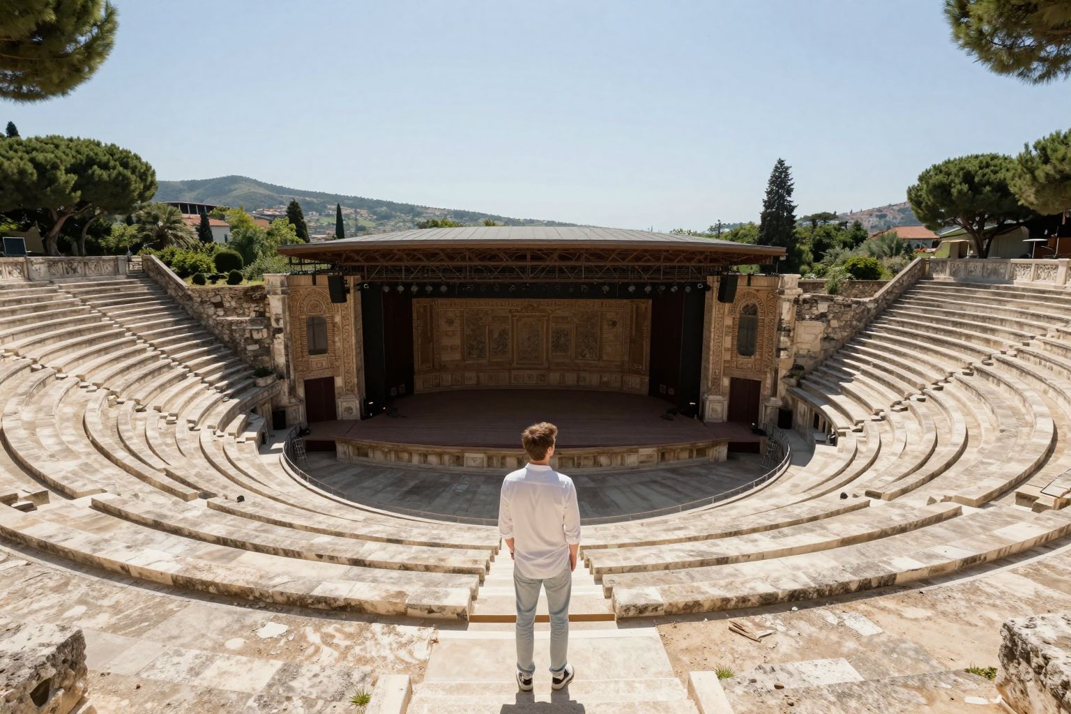 Az amfiteátrum mélyén rejtett érzelmek és titkos vágyak várnak felfedezésre, mint egy álom válaszai az elmélyült léleknek.