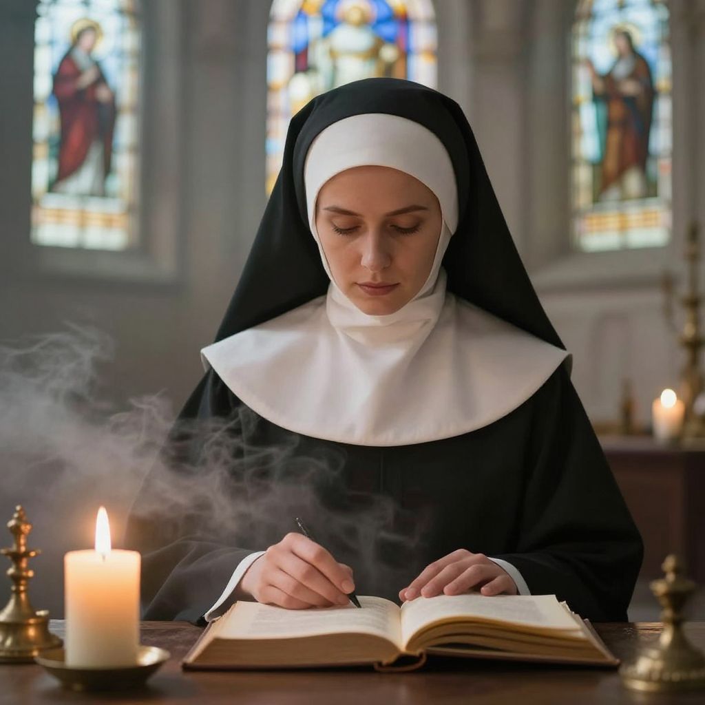 Az apáca álmaiban rejlő titkok a lélek mélyére hatolnak, felfedve a belső béke és spiritualitás keresését.