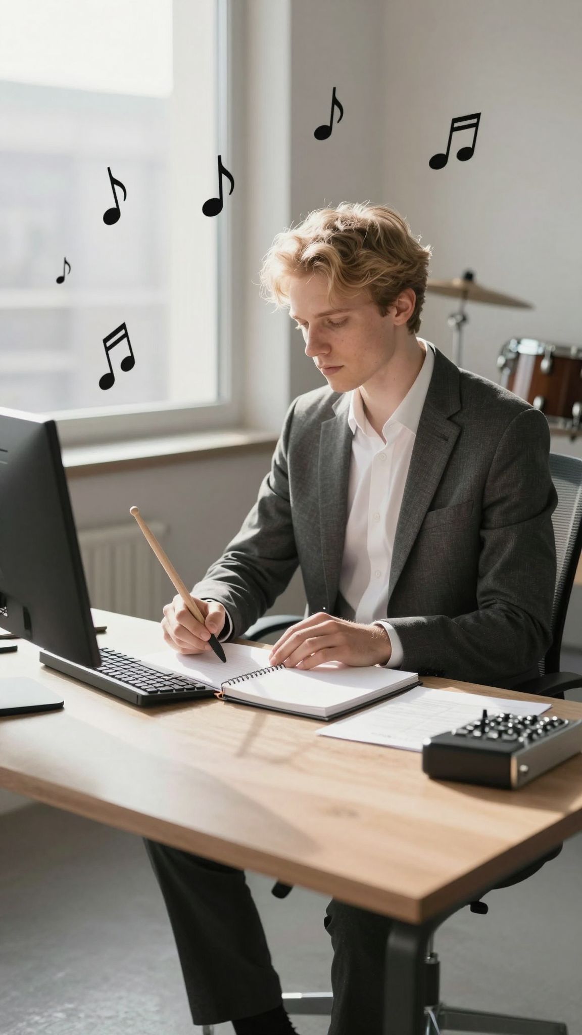 A munkahelyi dobok ritmusa a siker és az összhang szimbolikus hírnöke; álmainkban új lehetőségek nyílnak meg előttünk.