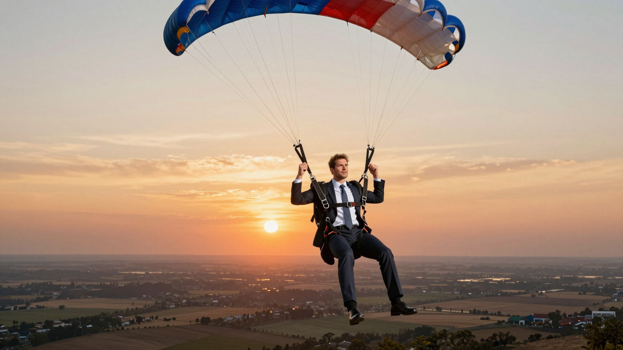 Az ejtőernyőzés álmában az élet határainak felfedezése és a szabad lélek vágyának kifejezése rejlik.