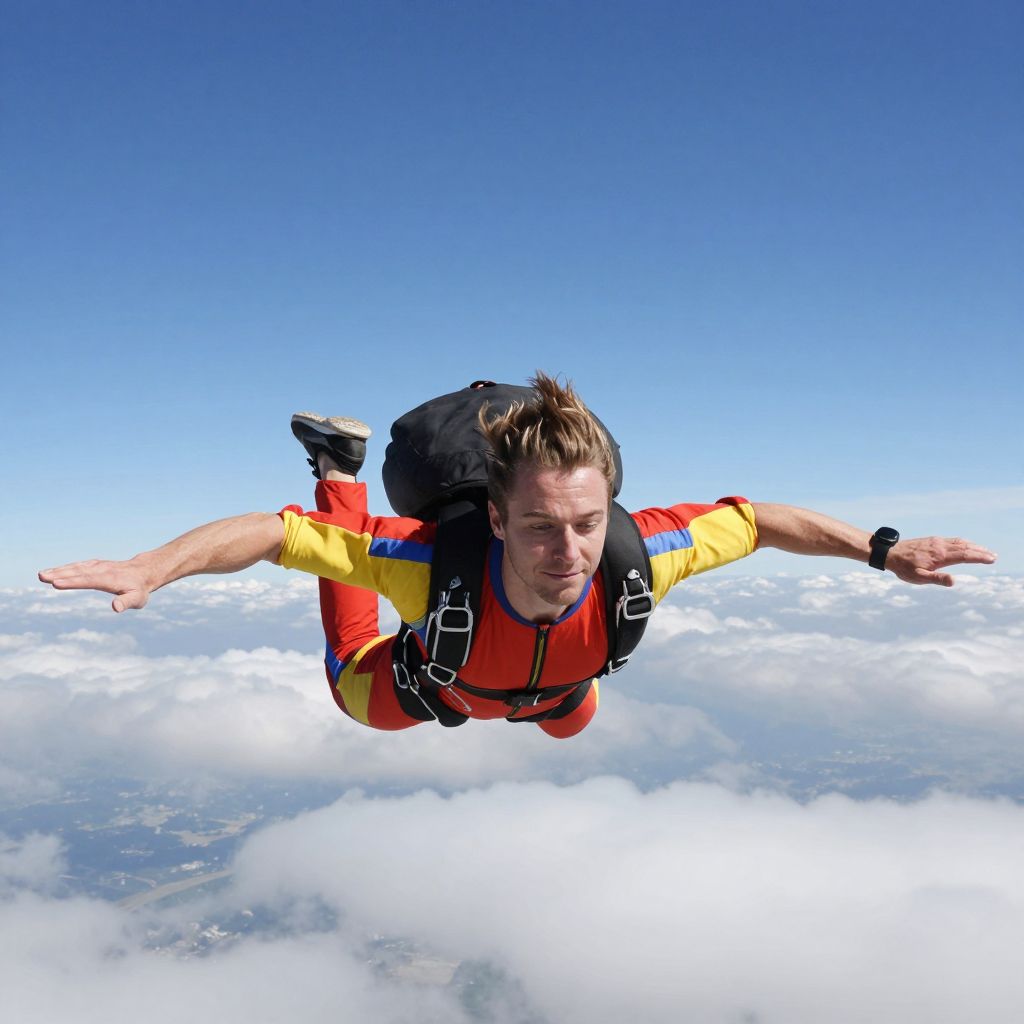 Az ejtőernyőzés álma a szabadság vágyát és a félelmek legyőzését jelképezi, új magasságokba emelve lelkünket.