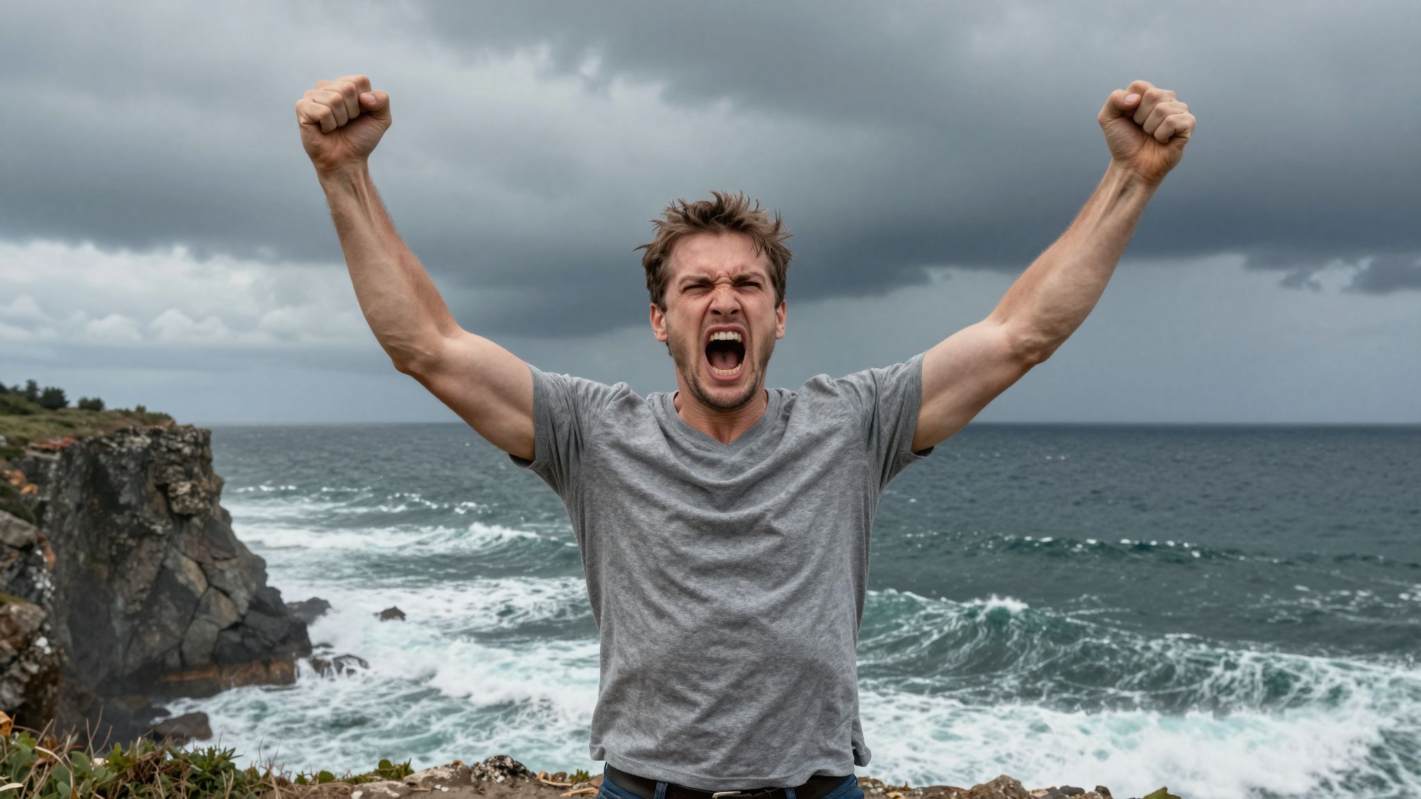 A dühös kiáltás az álomban a rejtett fájdalmak felszínre törését jelzi, megsemmisítő erővel hatva a lélekre.