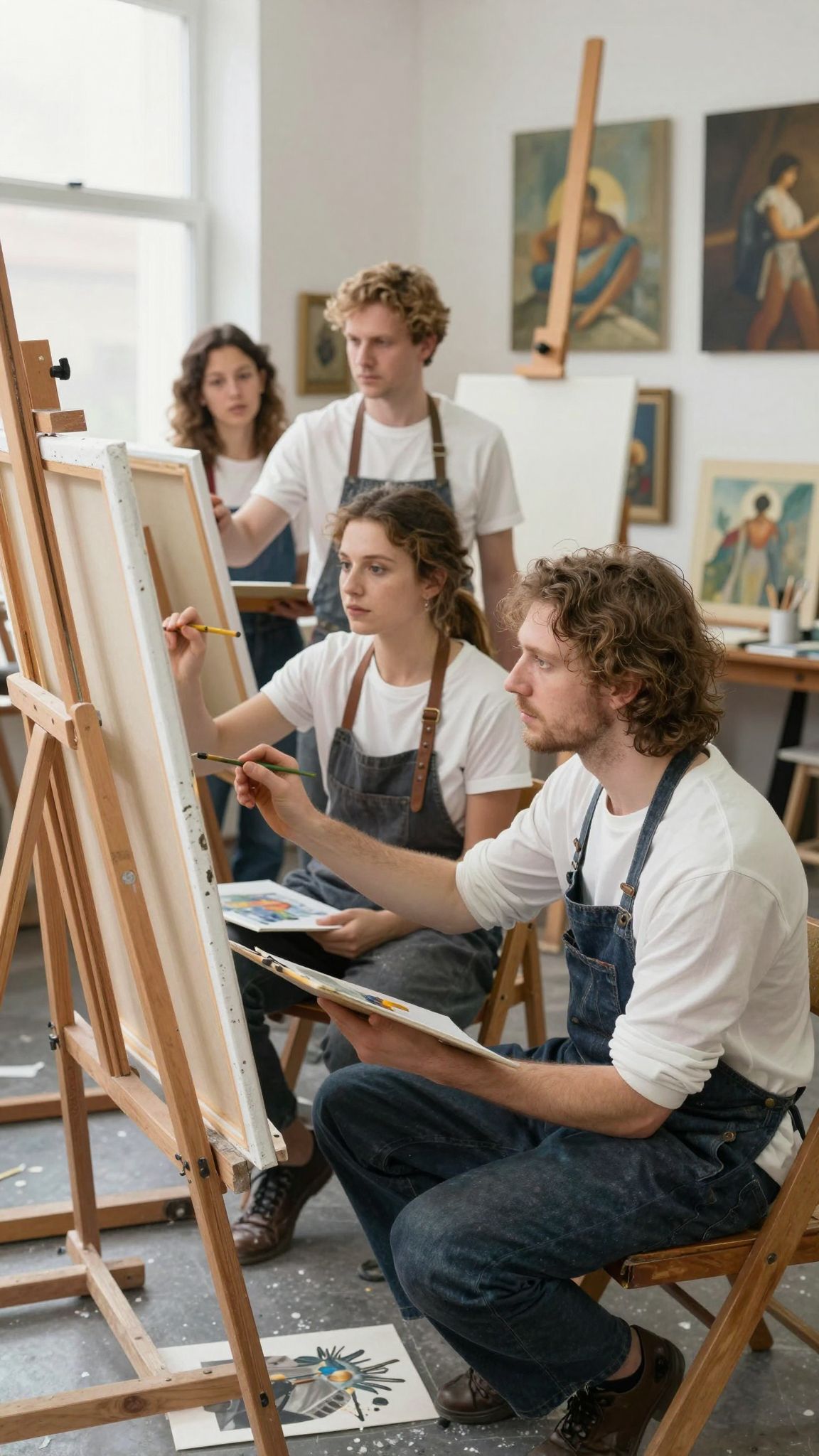 Az álmok művészete az akadémián rejtélyes színekkel festi át a tudás keresését, felfedve a lélek titkos vágyait.