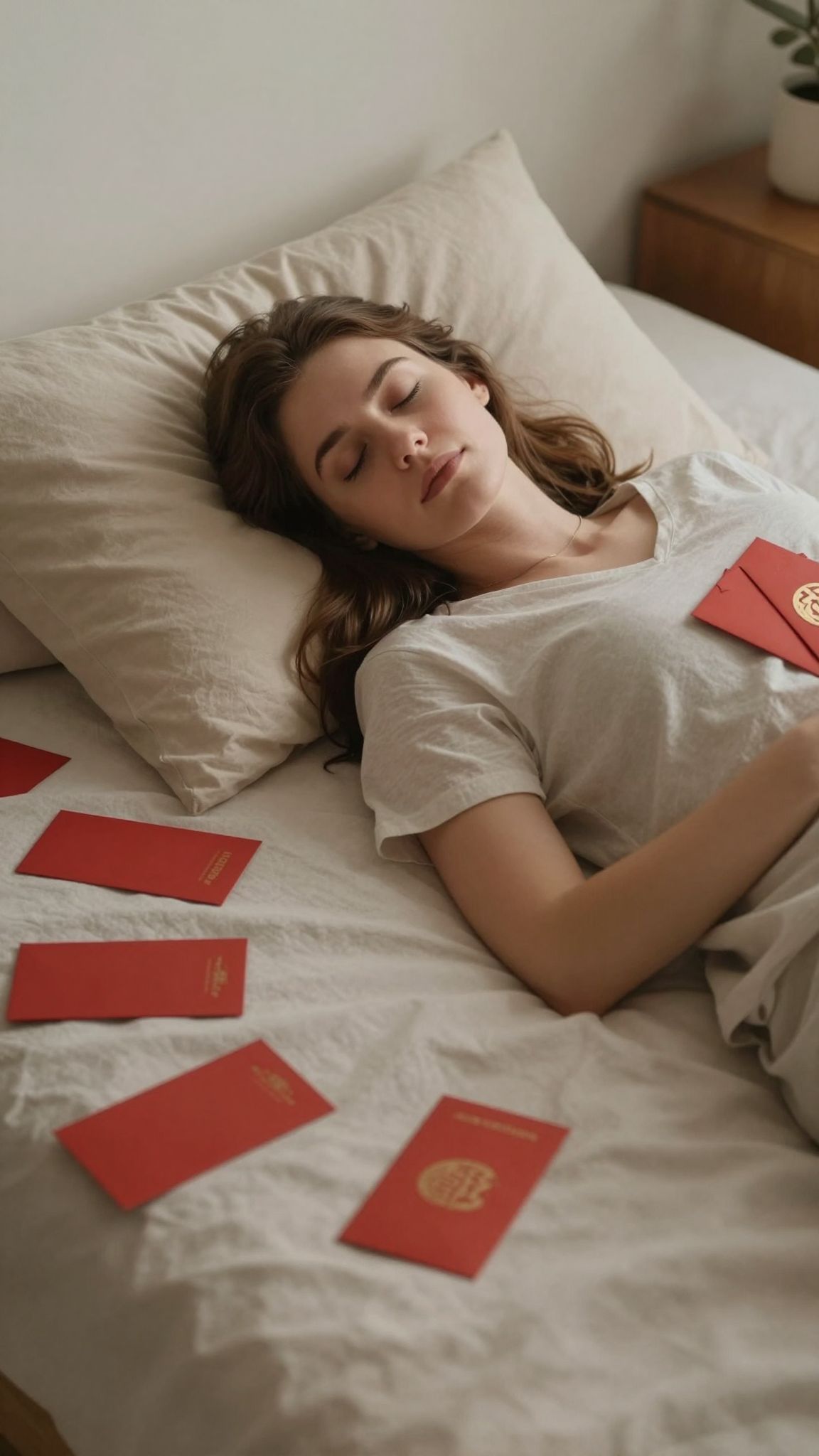 A piros boríték álma a szenvedéllyel, titkokkal és váratlan lehetőségekkel teli jövőt sejtet, tele érzelmekkel.