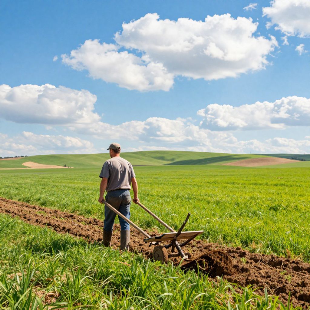 A szántás álma a belső növekedés vágyát tükrözi, mélyen gyökerező érzelmek és megújulás ígéretével.