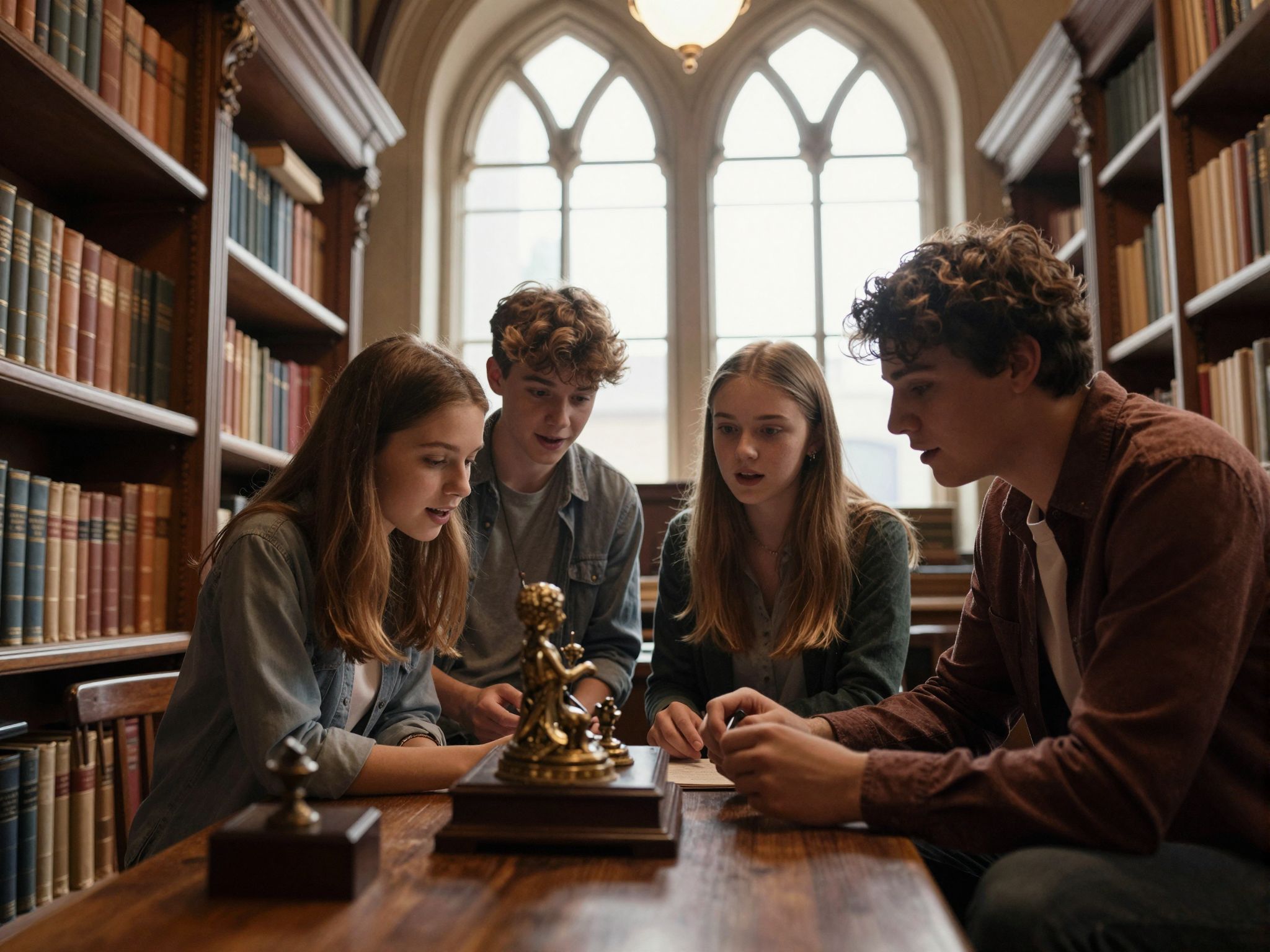 Az akadémia titkos könyvtárában rejtőző tudásvágy és szenvedély minden álmunk kulcsa lehet, ha felfedezzük őket.