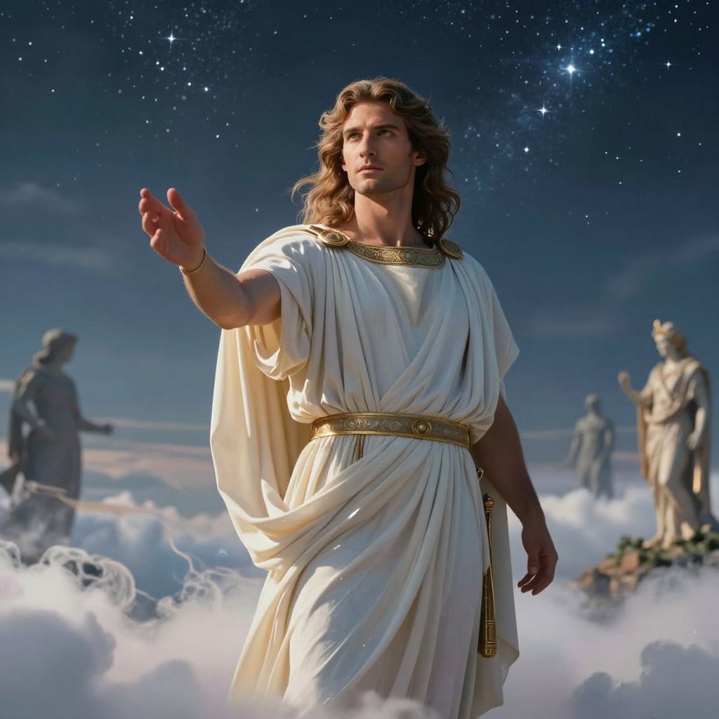 Zeusz álombeli megjelenése varázslatos erőt hoz, szimbolizálva az isteni irányítást és az emberi sors titkait.