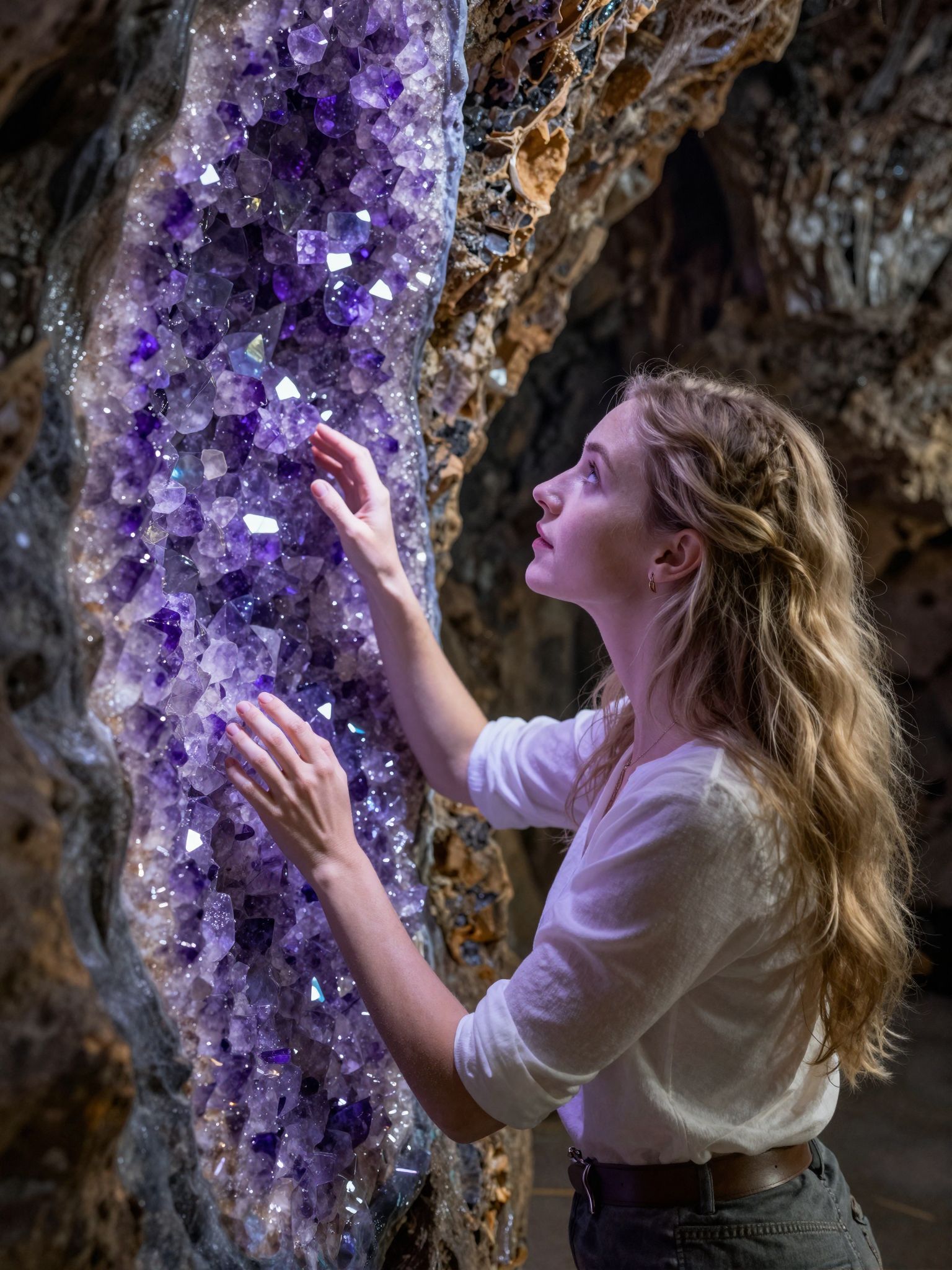 Az ametisztbarlang felfedezése álomban titkos világok kapuját nyitja meg, ahol a lélek békére és tisztánlátásra lel.