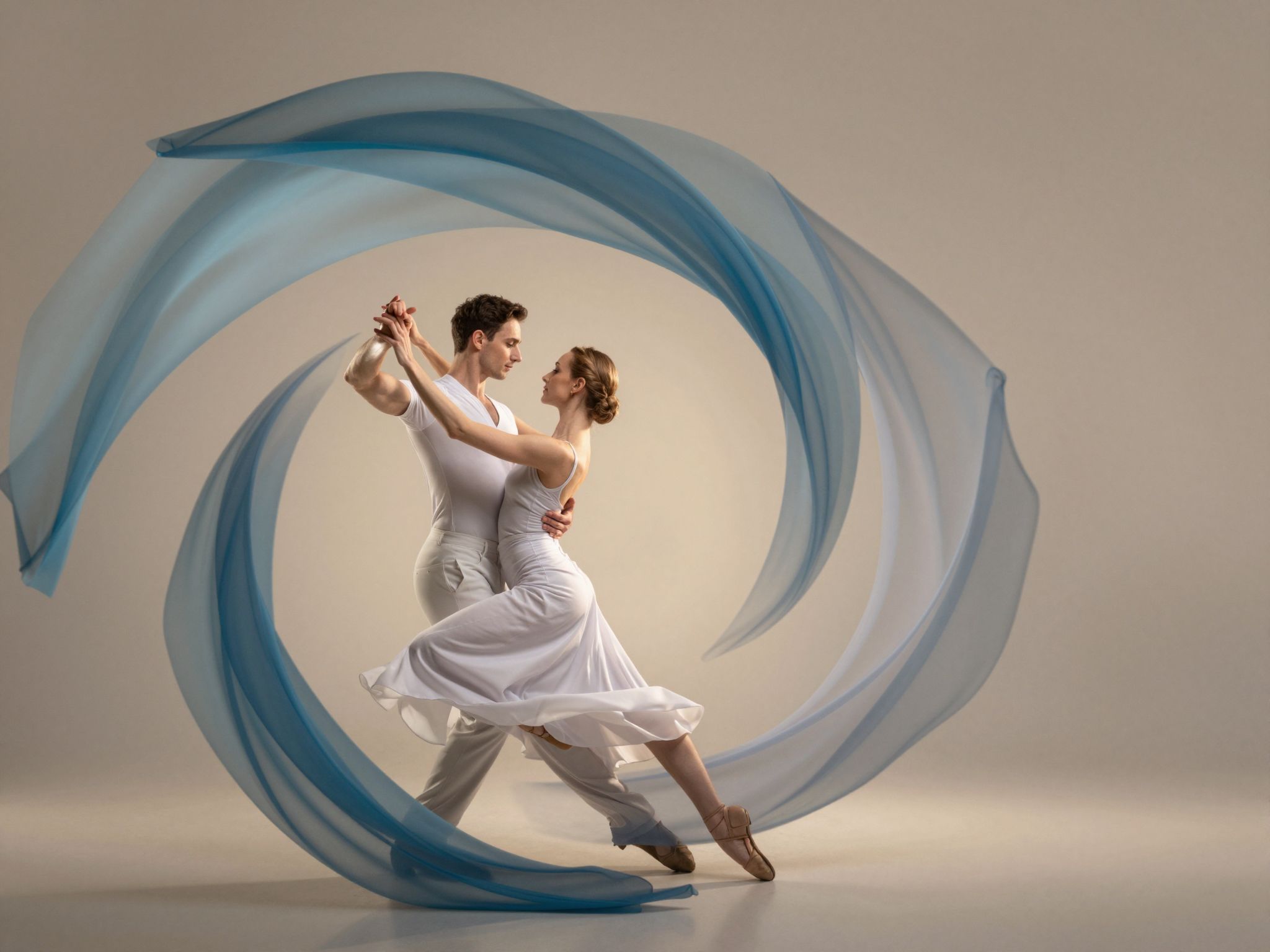 A spirál tánca a lélek útját jelzi, ahol a ritmus és harmonikus áramlás felfedi az élet titkait.