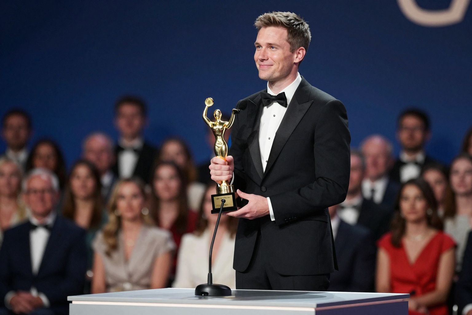 A tribünön díjat átvenni azt jelenti, hogy a hálás szív és az elismerés pillanatait élhetjük meg.