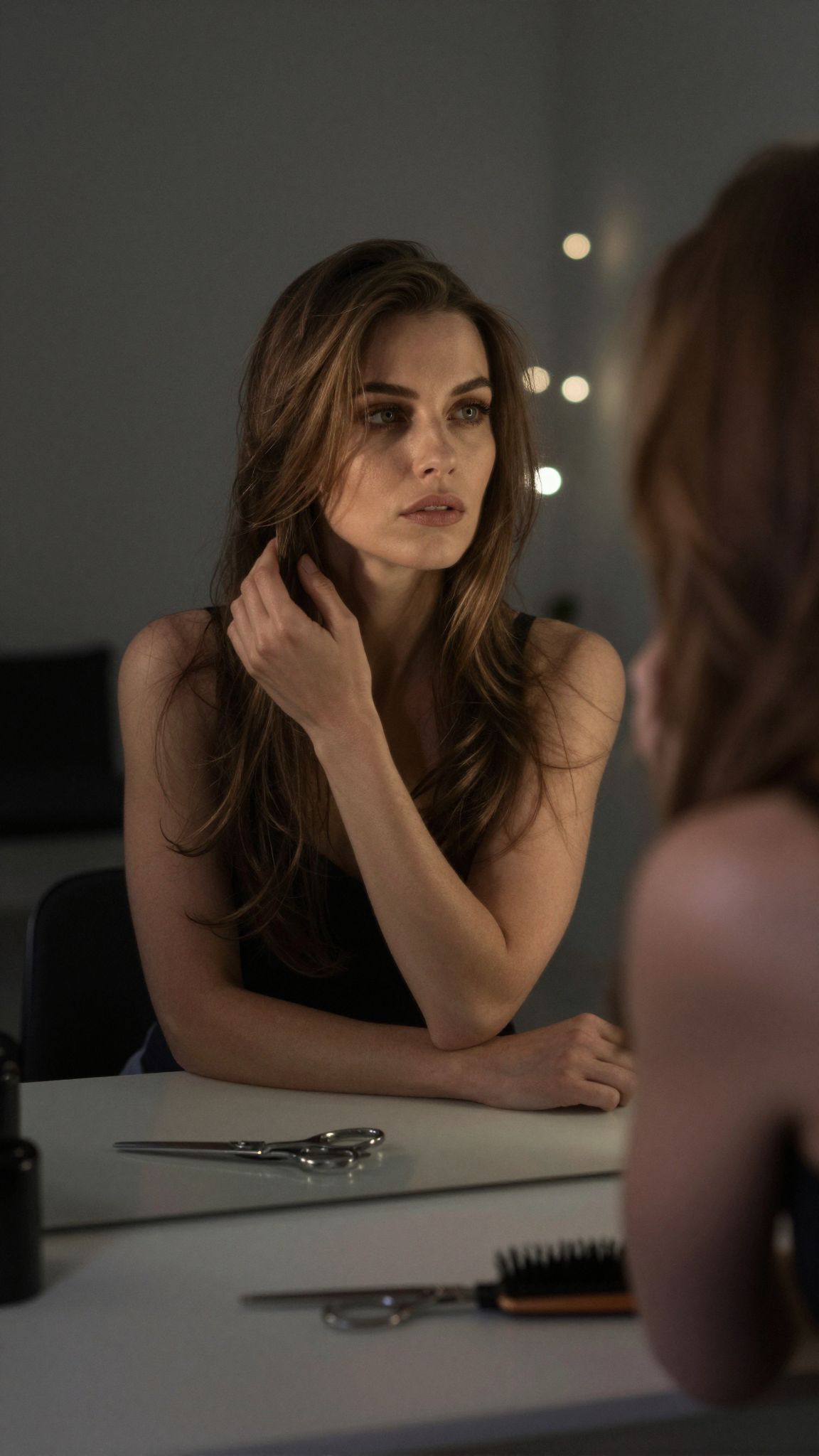 A sötétben végzett hajvágás álma rejtett vágyakat és titkos átalakulásokat szimbolizálhat, miközben az alsóbb énemet kutatod.