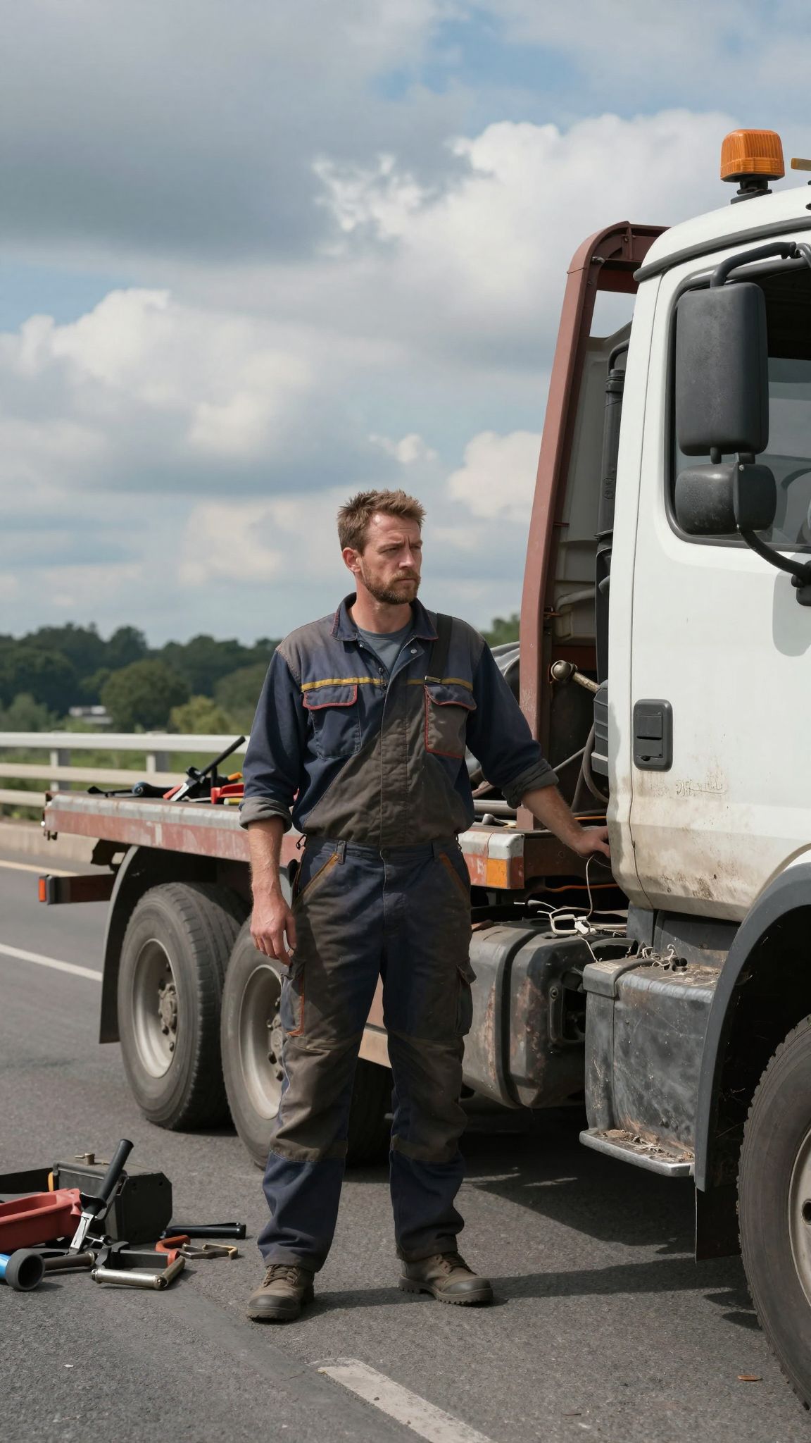 Álmokban a leállt vontató a múlt súlyait jelképezi, melyek hidat építenek a jövő felé.