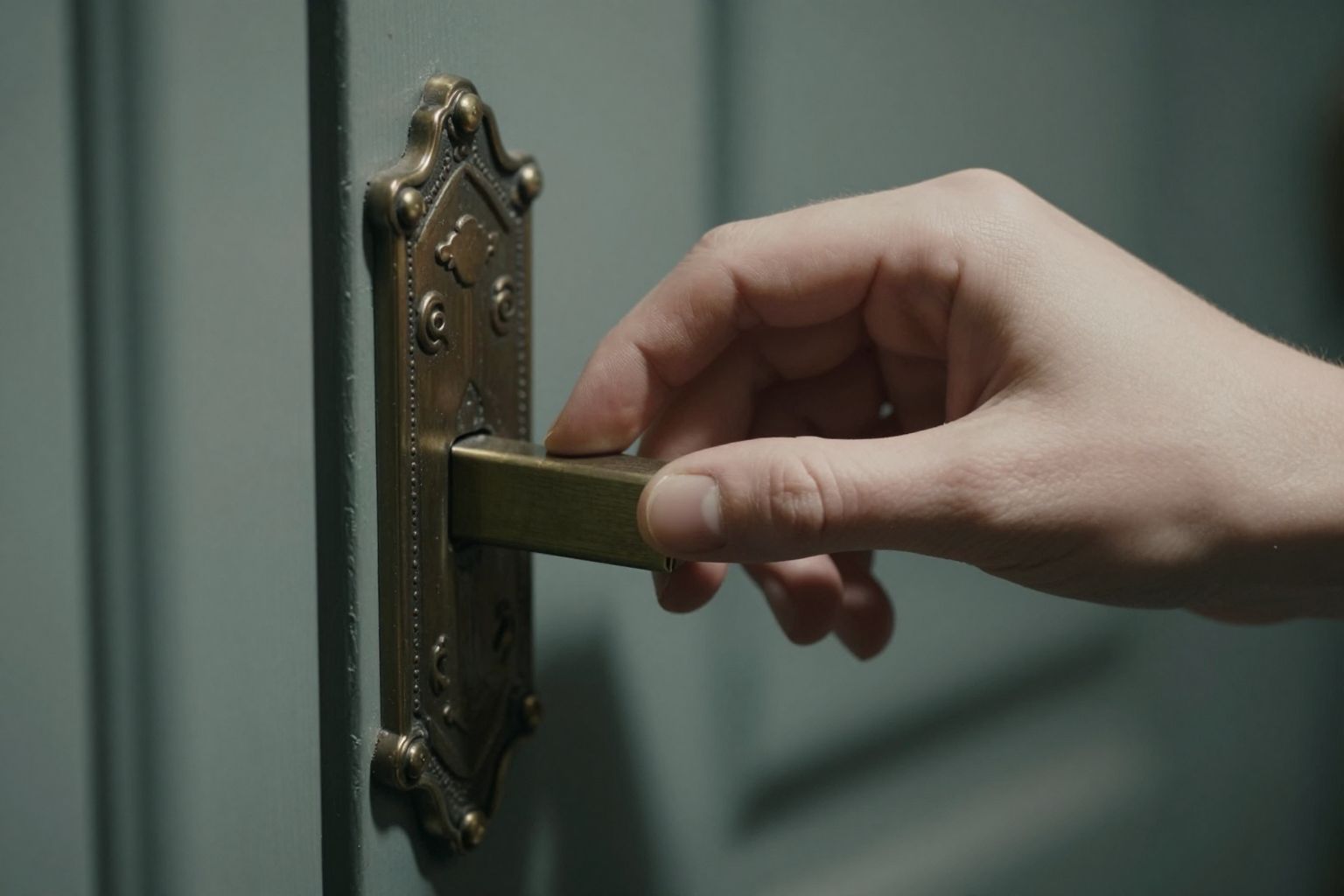 Az idegen ajtózár megpróbálása szimbolizálja a felfedezés vágyát, titkokat rejthet, amelyek megváltoztathatják sorsodat.