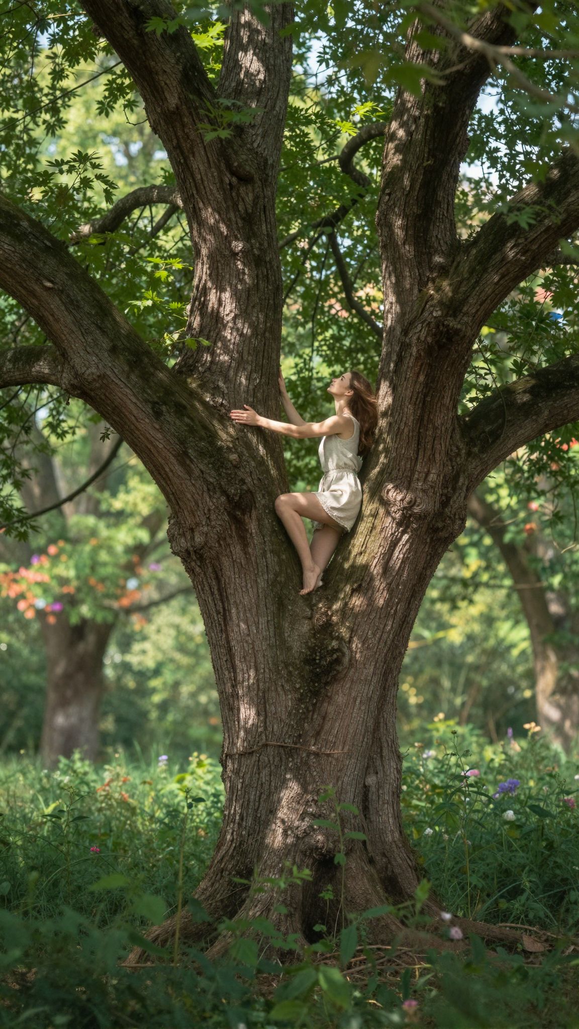 Az álombeli fa mászása a lélek felemelkedését jelképezi, titkos vágyakat és elrejtett álmokat hívva életre.