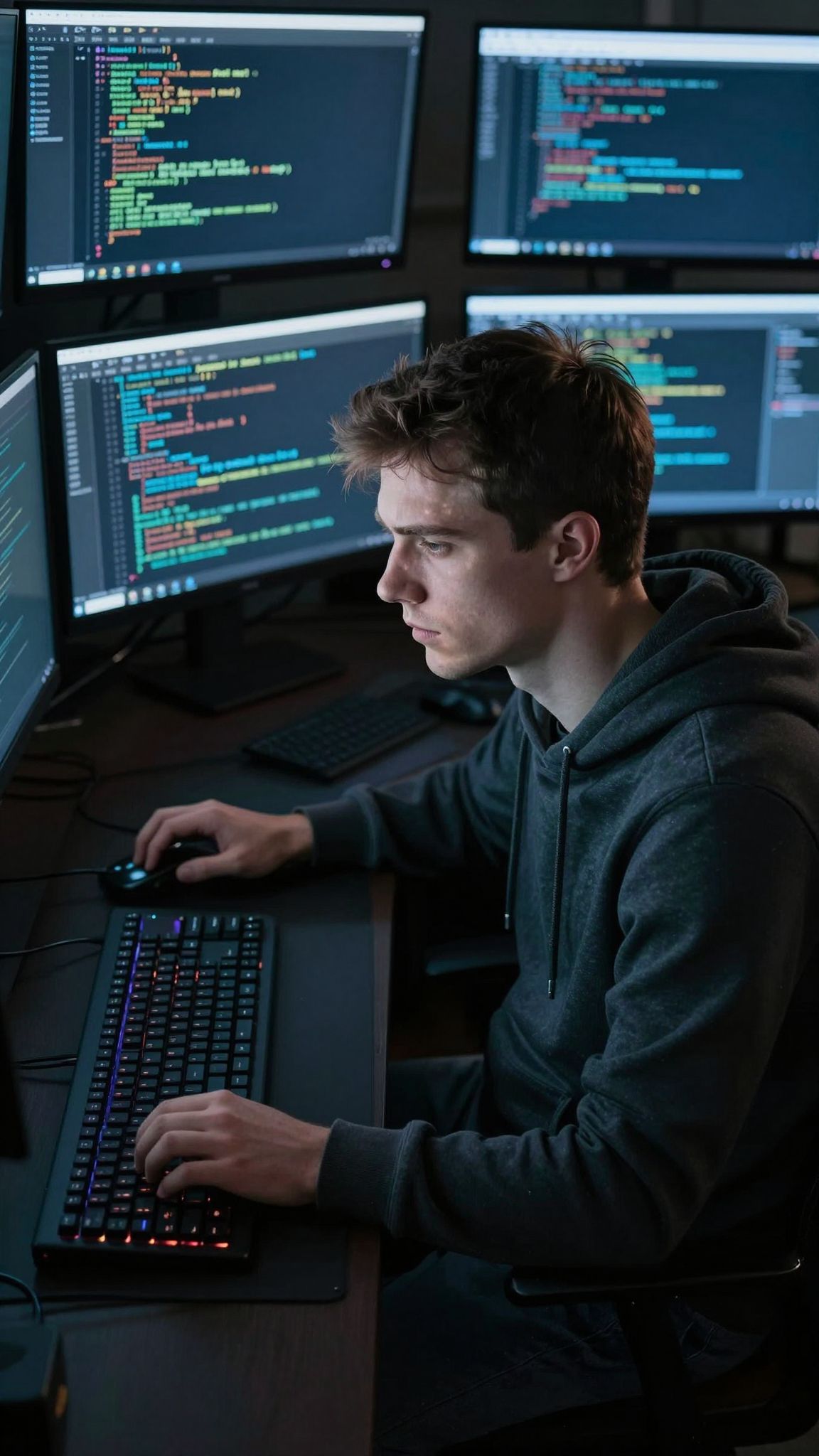 Az adatbázis-támadás álmokban a titkok felfedését jelenti, ahol a rejtett igazságok sötét mélységei hívogatnak.