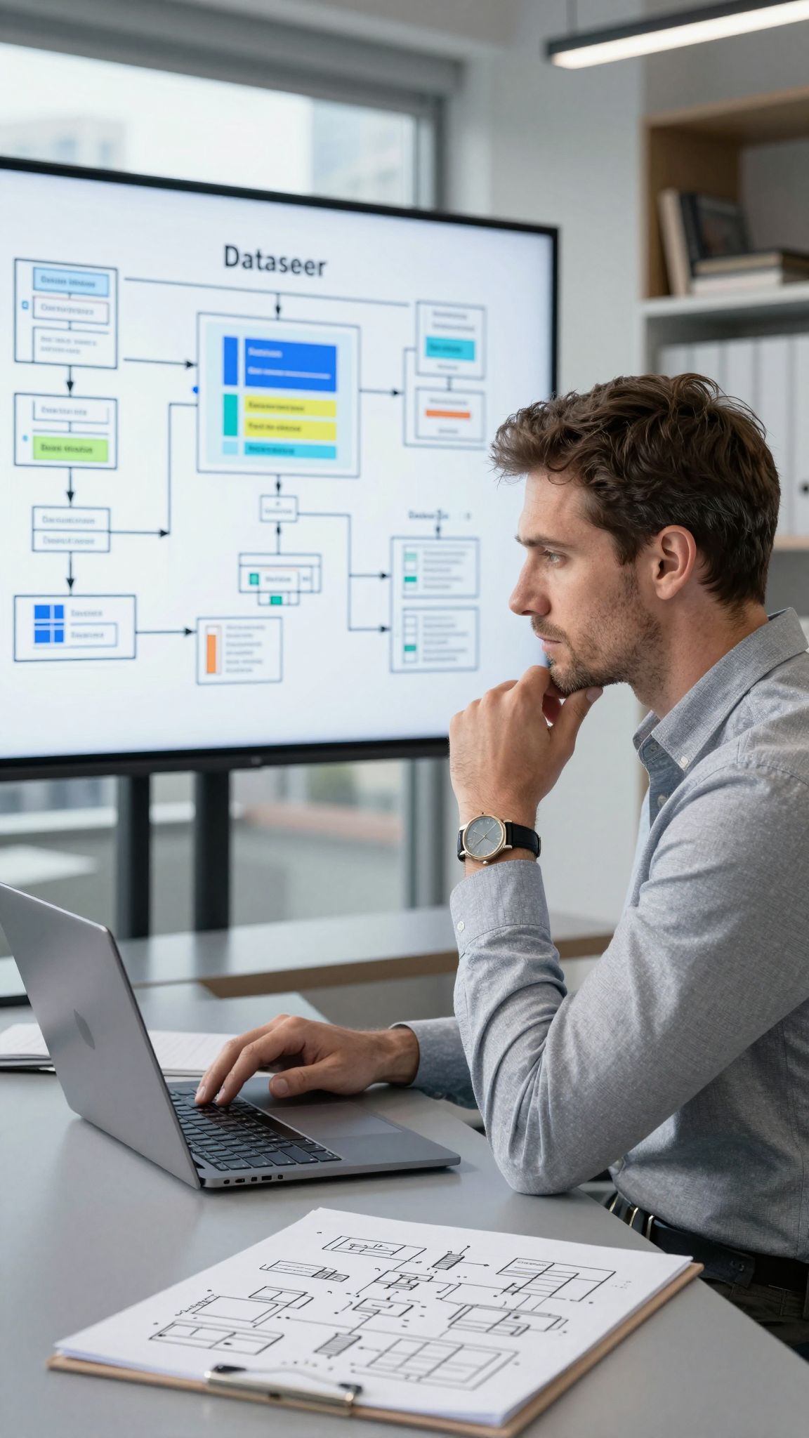 Az álomban megjelenő adatbázis-tervezési problémák a belső rendezetlenség és az érzelmi káosz szimbólumai.