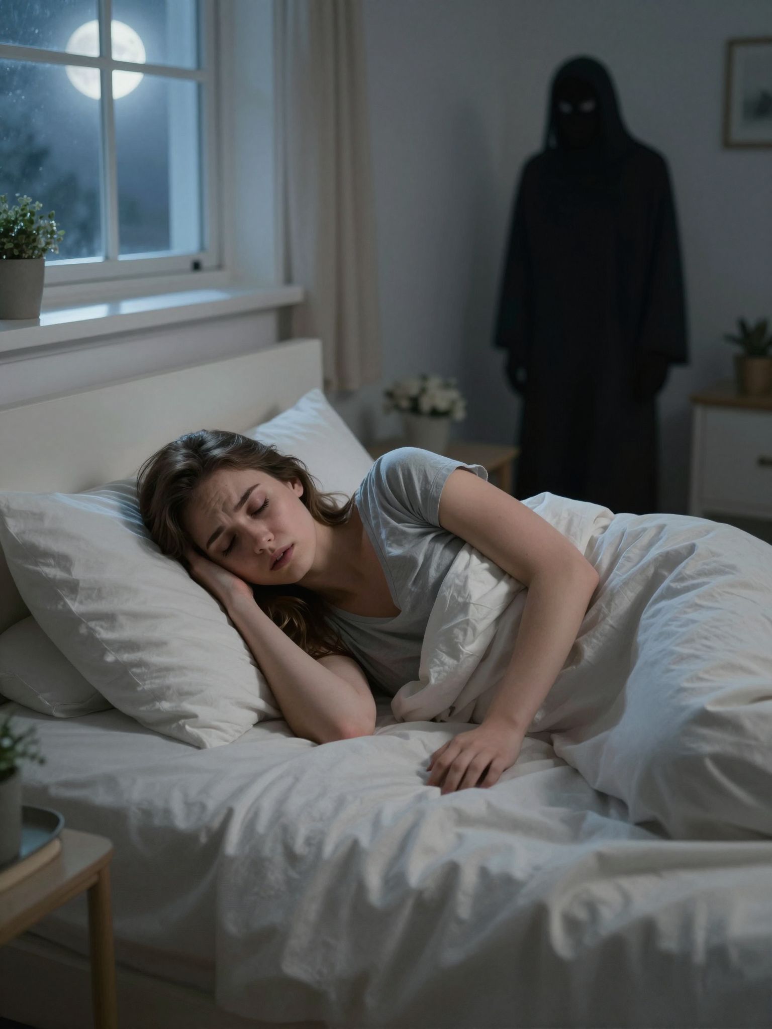 Az alvásparalízis során gyakran érezhetjük a lidércek hűvös leheletét, miközben a valóság és az álom határvonalán táncolunk.