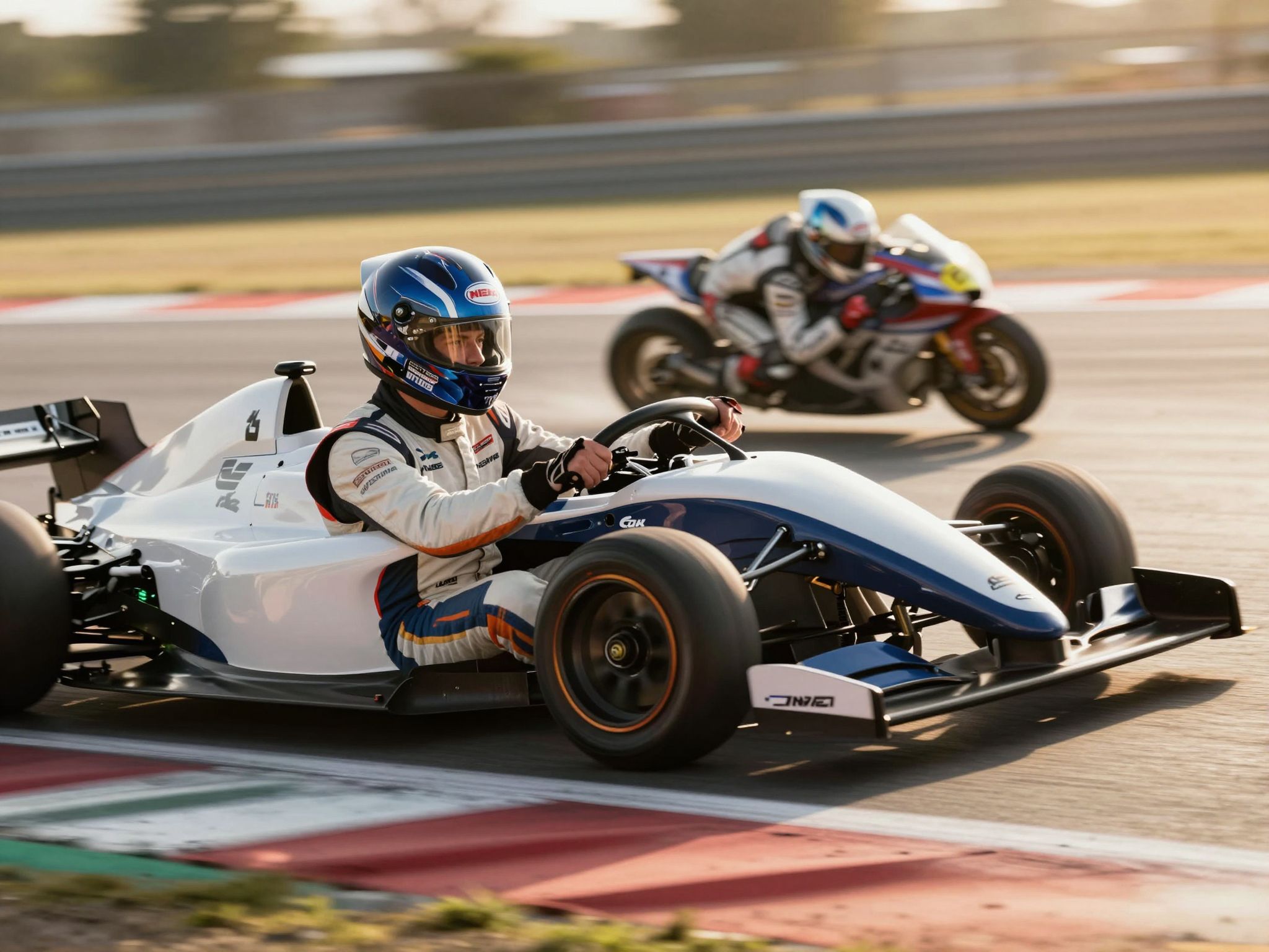 Az autóversenyzés vagy motorozás álma a szabadság vágyát és a kockázatokkal teli élet izgalmát szimbolizálja.