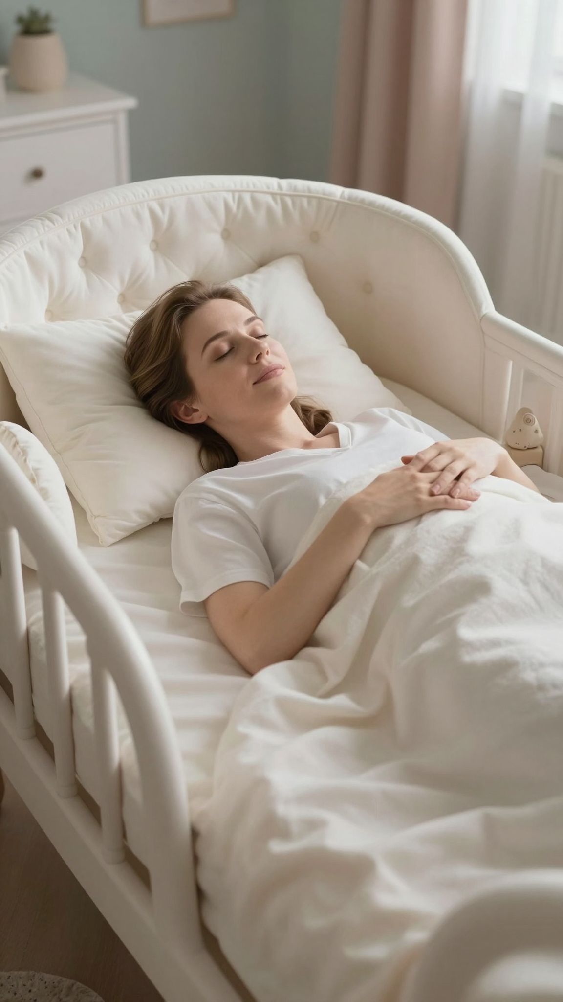 A bölcsőben fekvő felnőtt álma a gyermeki énjének vágyát és a megújulás reményét hordozza magában.