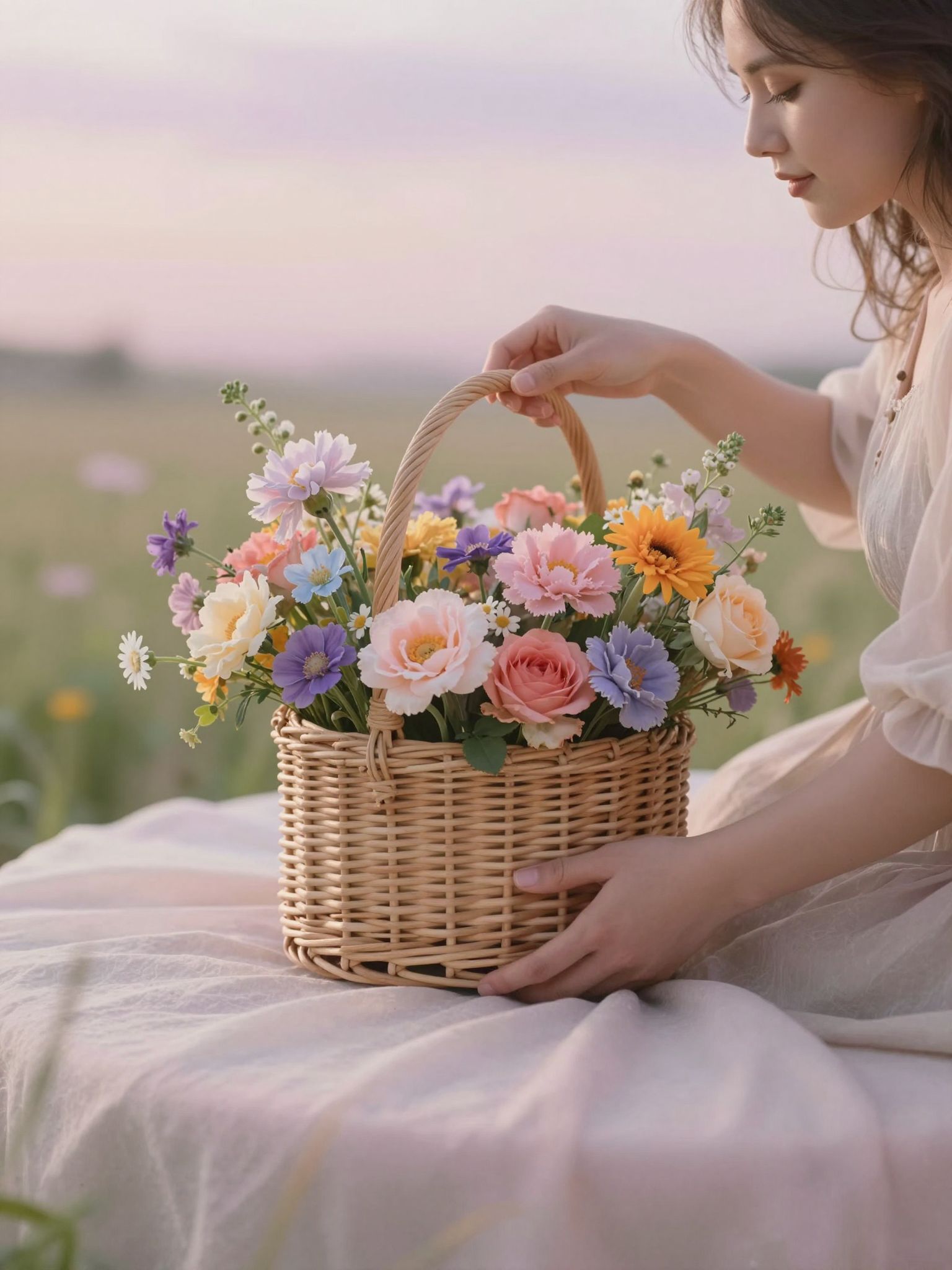 A kosár ajándékozása álomban boldogságot és bőséget ígér, titkos vágyakat hoz a felszínre, melyek édességekhez vezetnek.