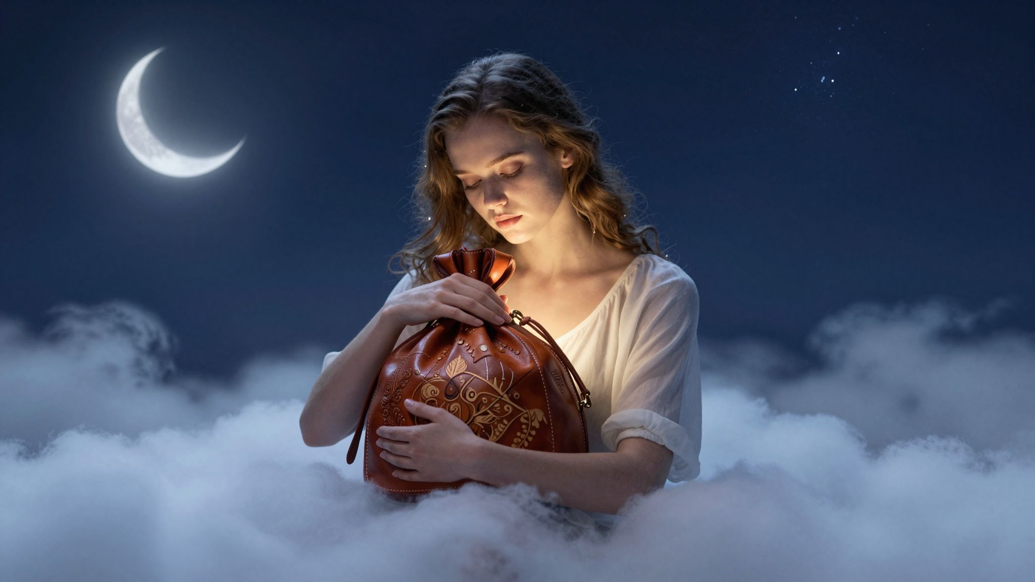 Az álombeli tarisznya átadása egy új kezdet ígéretét hordozza, titkok és lehetőségek világát nyitva meg számodra.