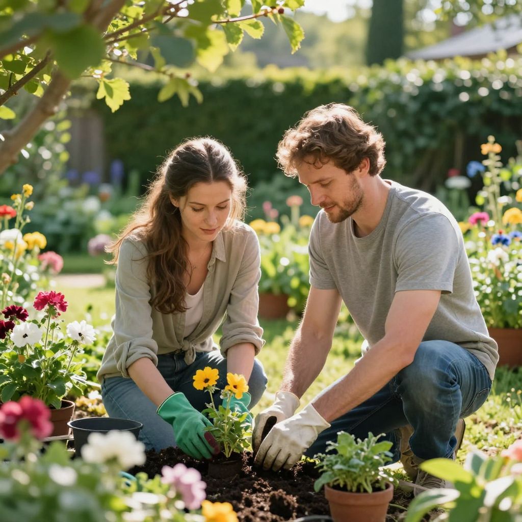 A kertben felfordulás álma új kezdetek jelképe, ahol a megújulás és a rejtett vágyak bontakoznak ki.