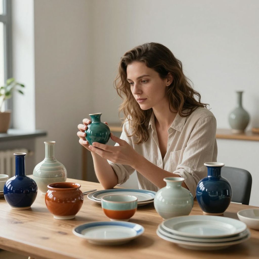 A kerámia gyűjtése álmokban a múlt titkait hordozza, és a lélek mélyebb vágyait tükrözi.