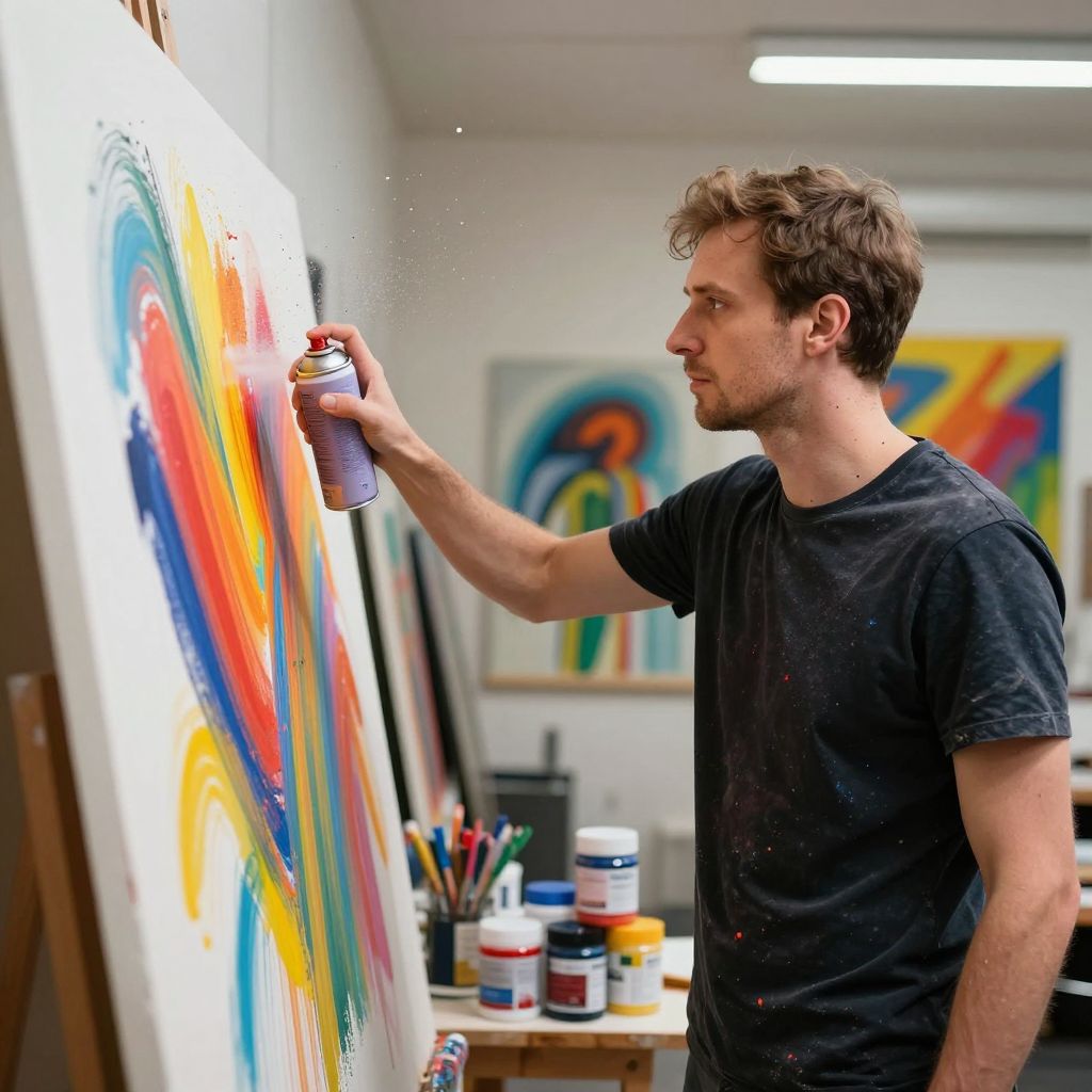 A festék spray színes álmok varázslója, amely életre kelti a belső vágyakat és titkos érzéseket.