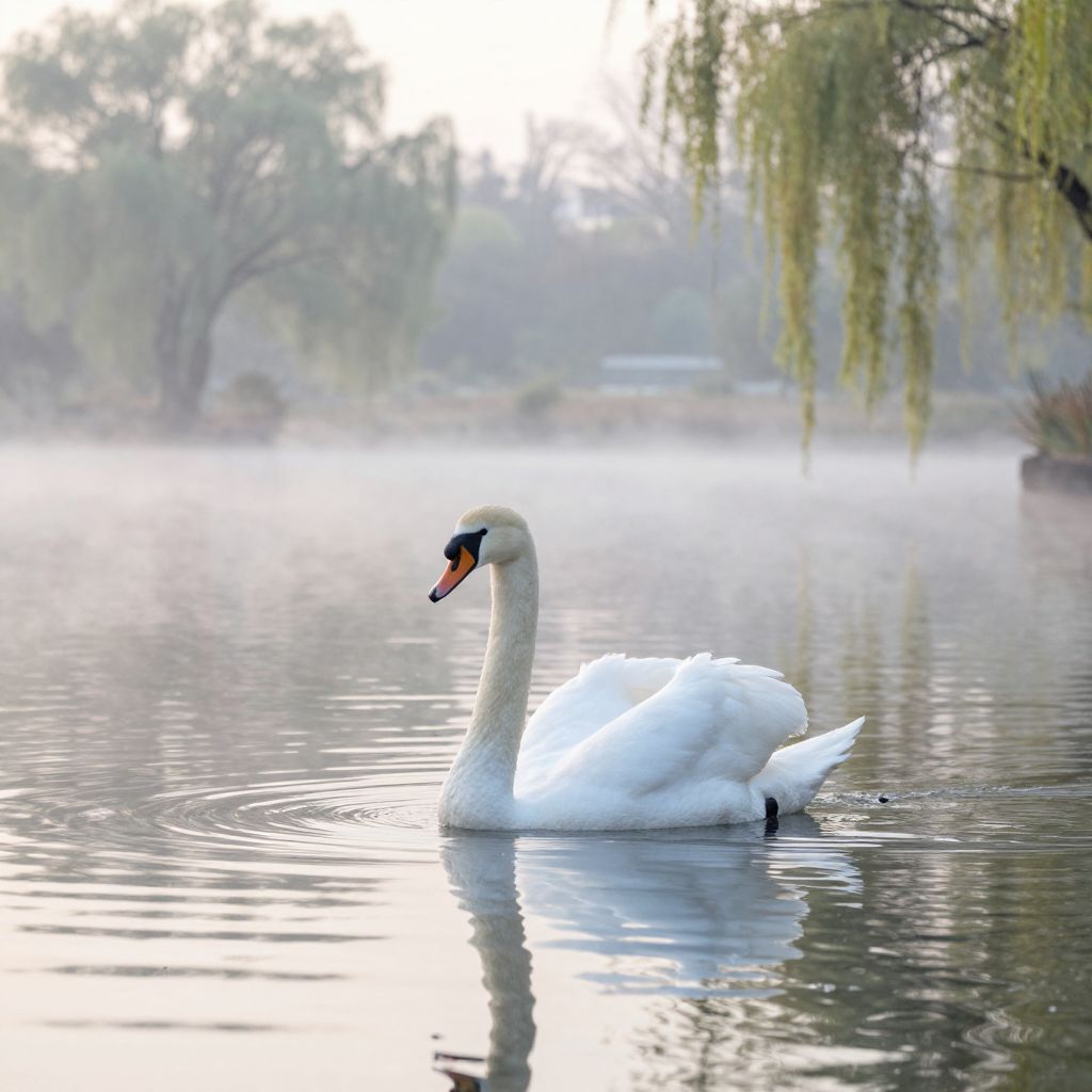 A hattyú zene álomban a lélek titkos vágyait tükrözi, harmóniát és érzelmi mélységet hozva elénk.