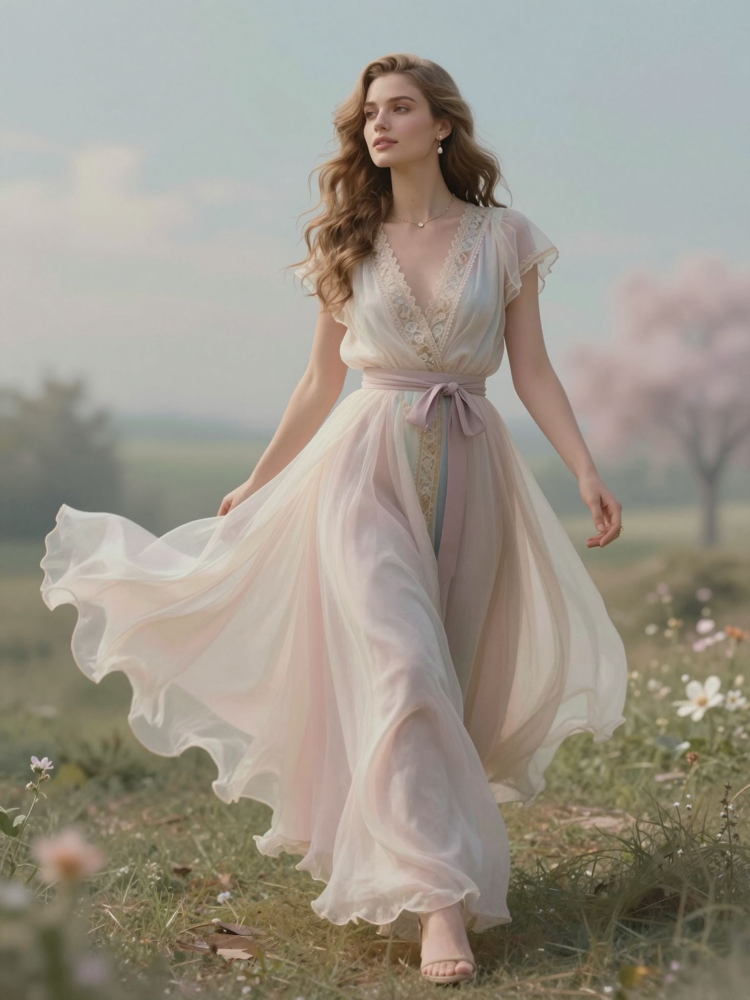 Az álom a női ruhákban megjelenő hírességek a belső vágyakat és identitáskeresést tükrözik, titkos világunk kapuját nyitva.