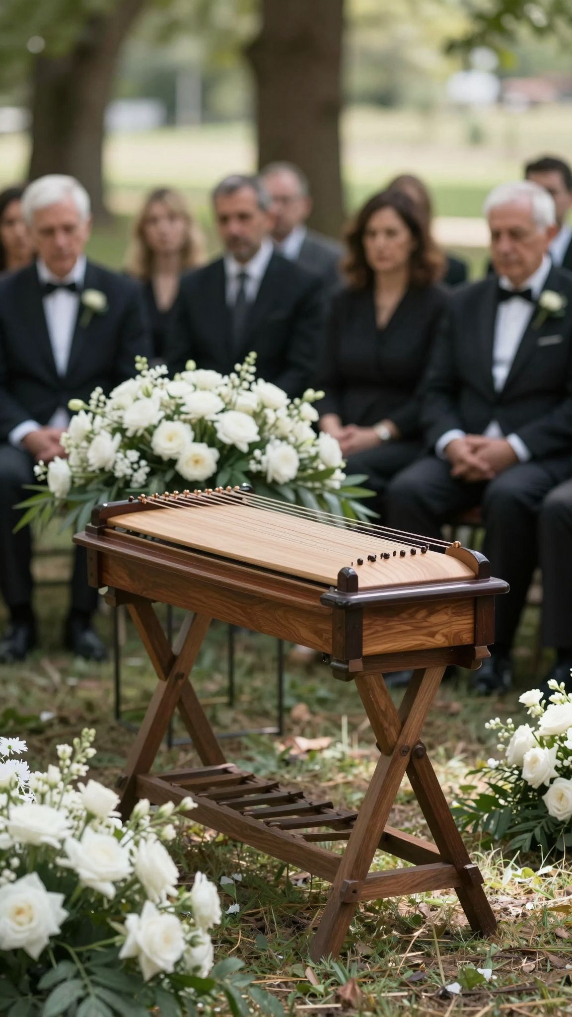 A cimbalmos temetés álma a múlt varázsát idézi, ahol a zene élet és halál határvonalát éri el.