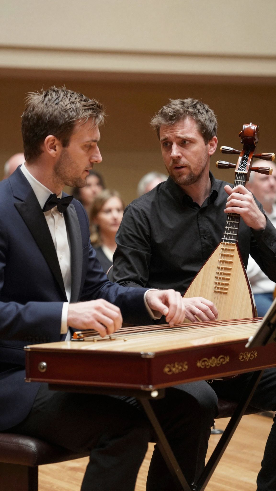 A cimbalom harcában a dallamok varázslatos szellemei táncolnak, éjfélkor születik a zene titkos serege.