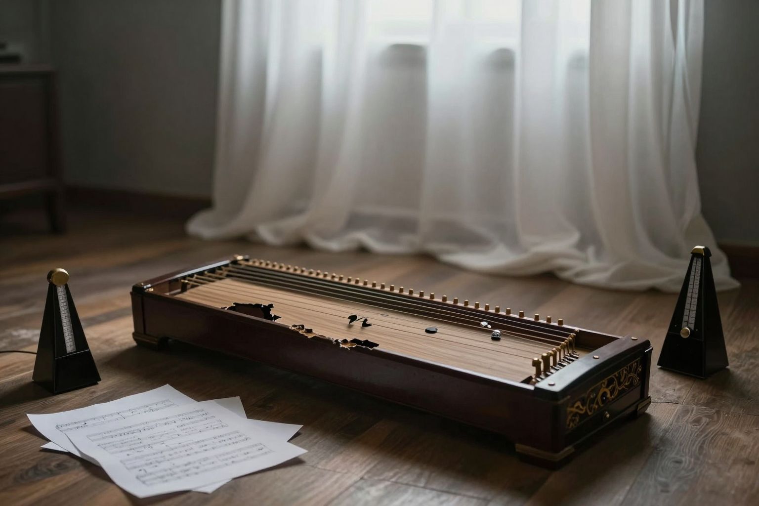 A törött cimbalom hangja a lelked sebeit meséli el, újra és újra felkeltve a múlt emlékeit.