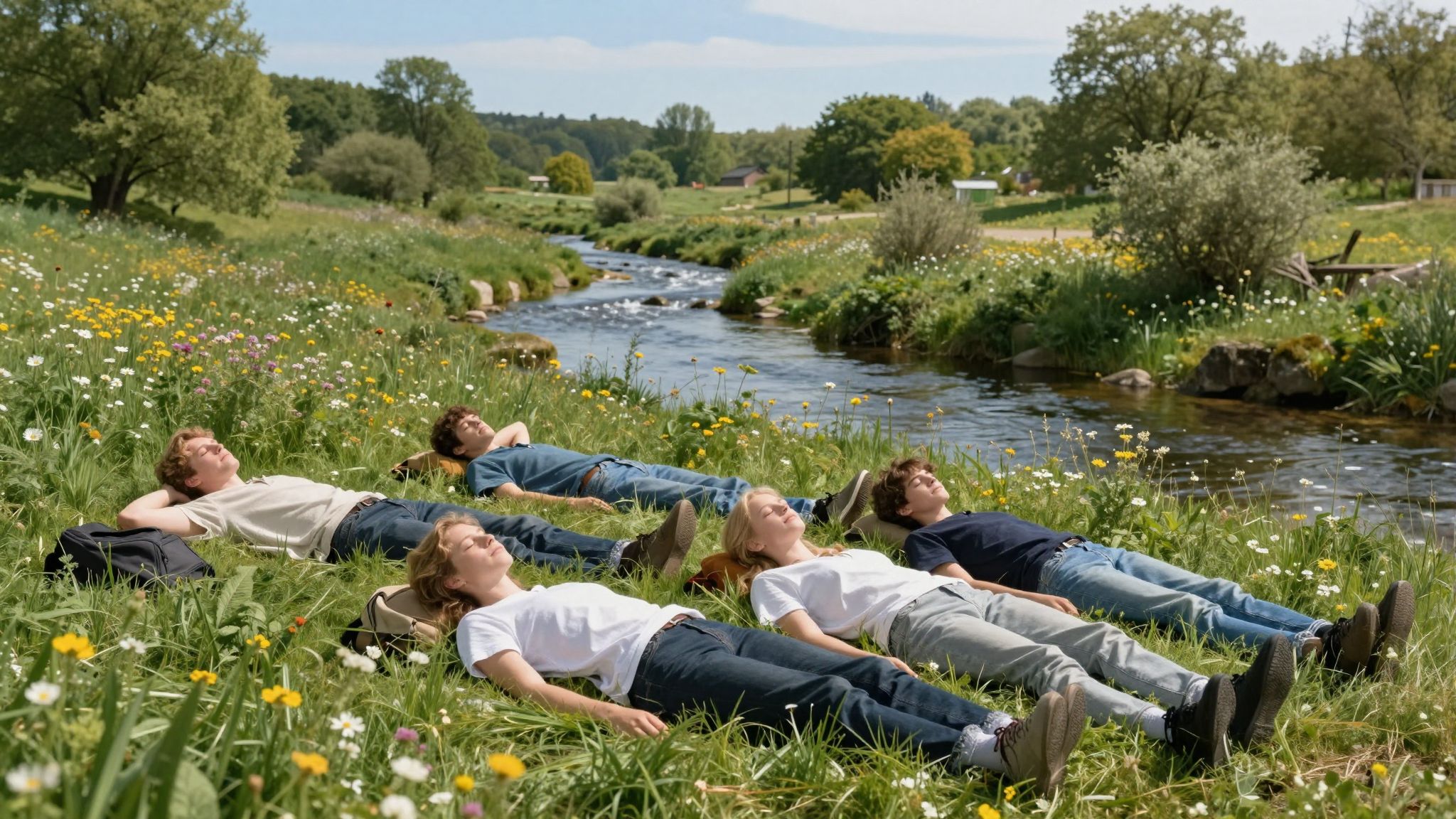 Az álom egy réti patakról gyakran a belső béke keresését jelzi, ahol a lélek megújulása vár ránk.