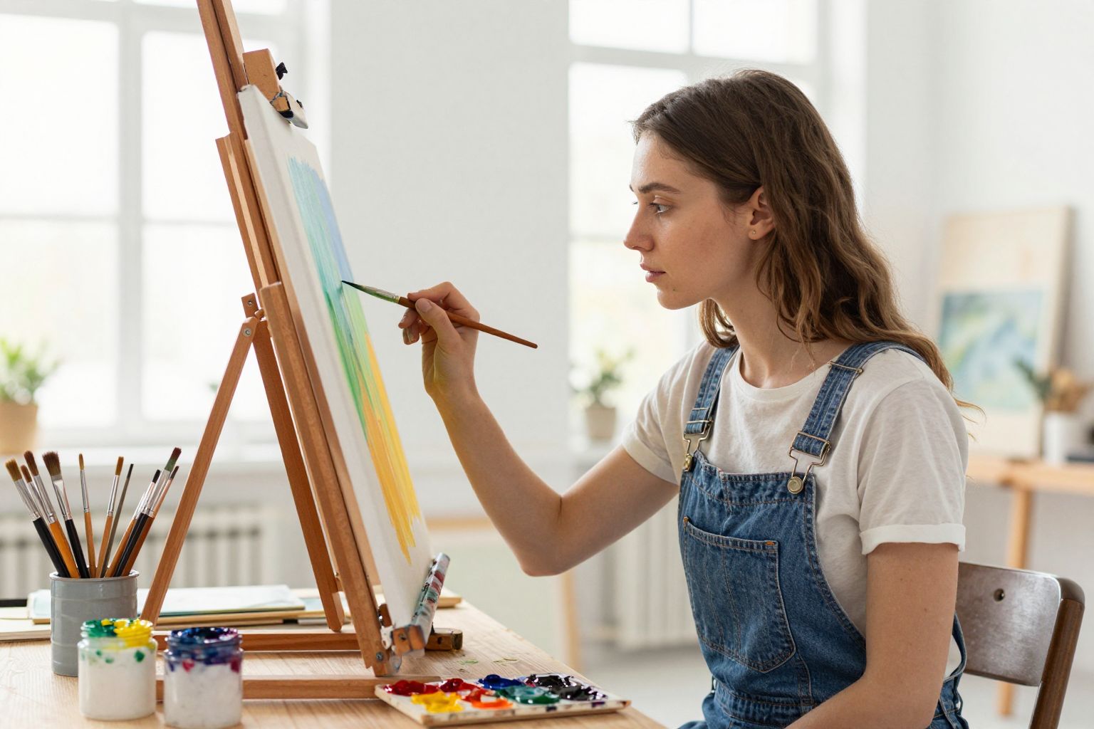 A festékkel festett kép a lélek titkos vágyait tükrözi, mint egy varázslatos ablak a belső világunkba.