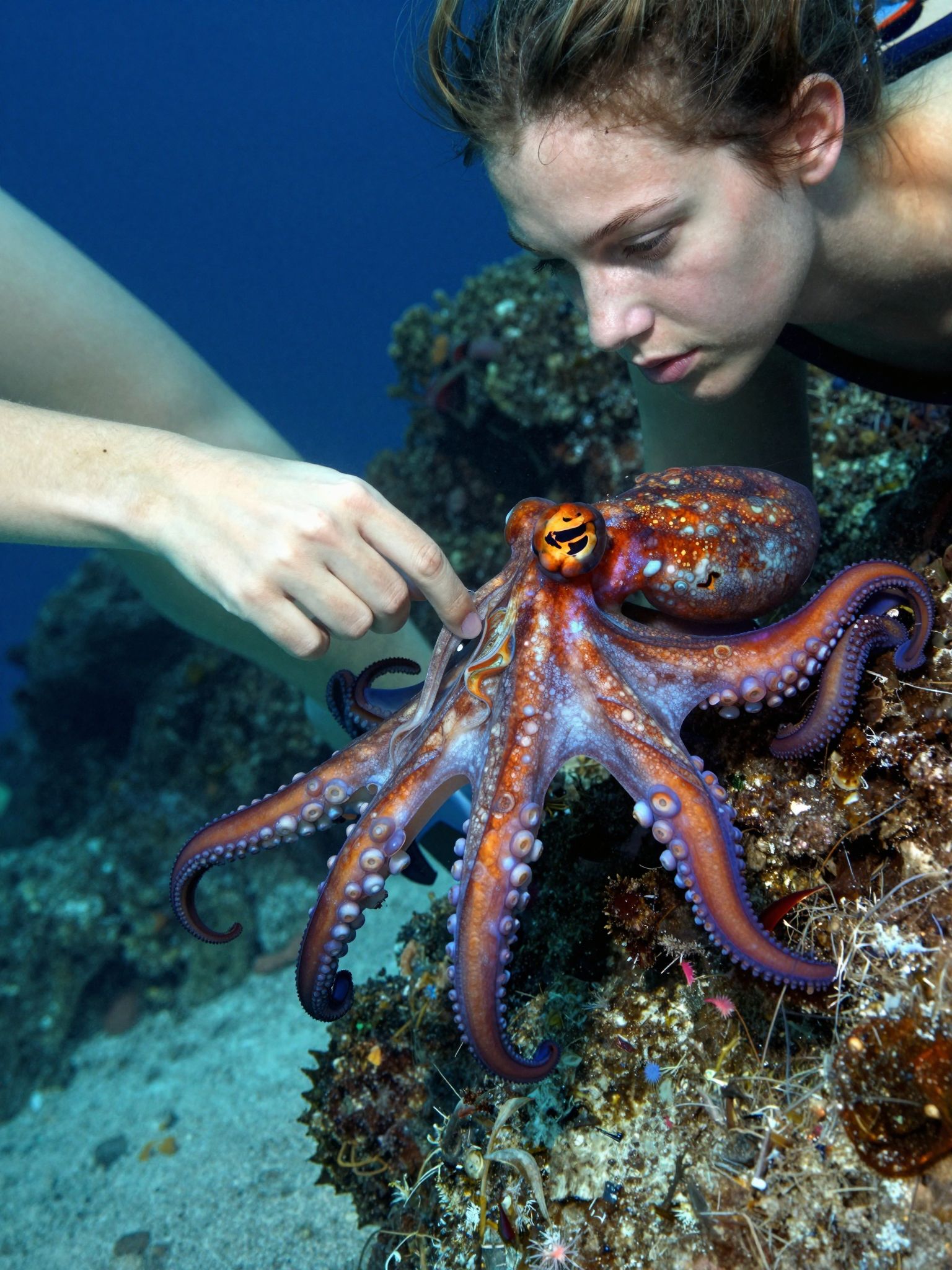 A színes polip az álmokban rejtett vágyakat és titkos vágyainkat szimbolizálja, megelevenítve a képzelet birodalmát.