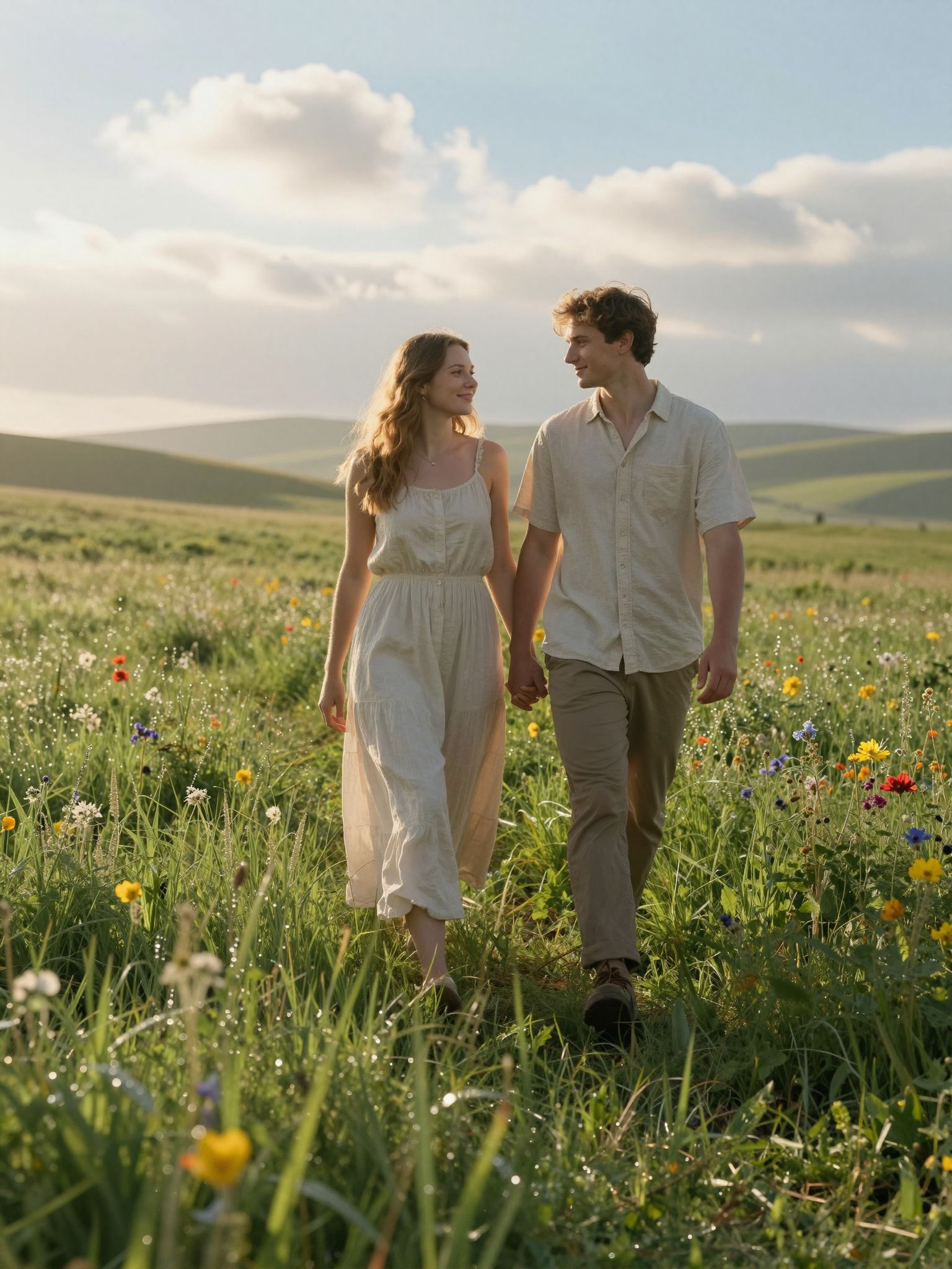 A rét zöldellő fűje és virágai az elveszett ártatlanság titkos őrzőiként bontakoznak ki álmainkban, elrabolva szívünket.