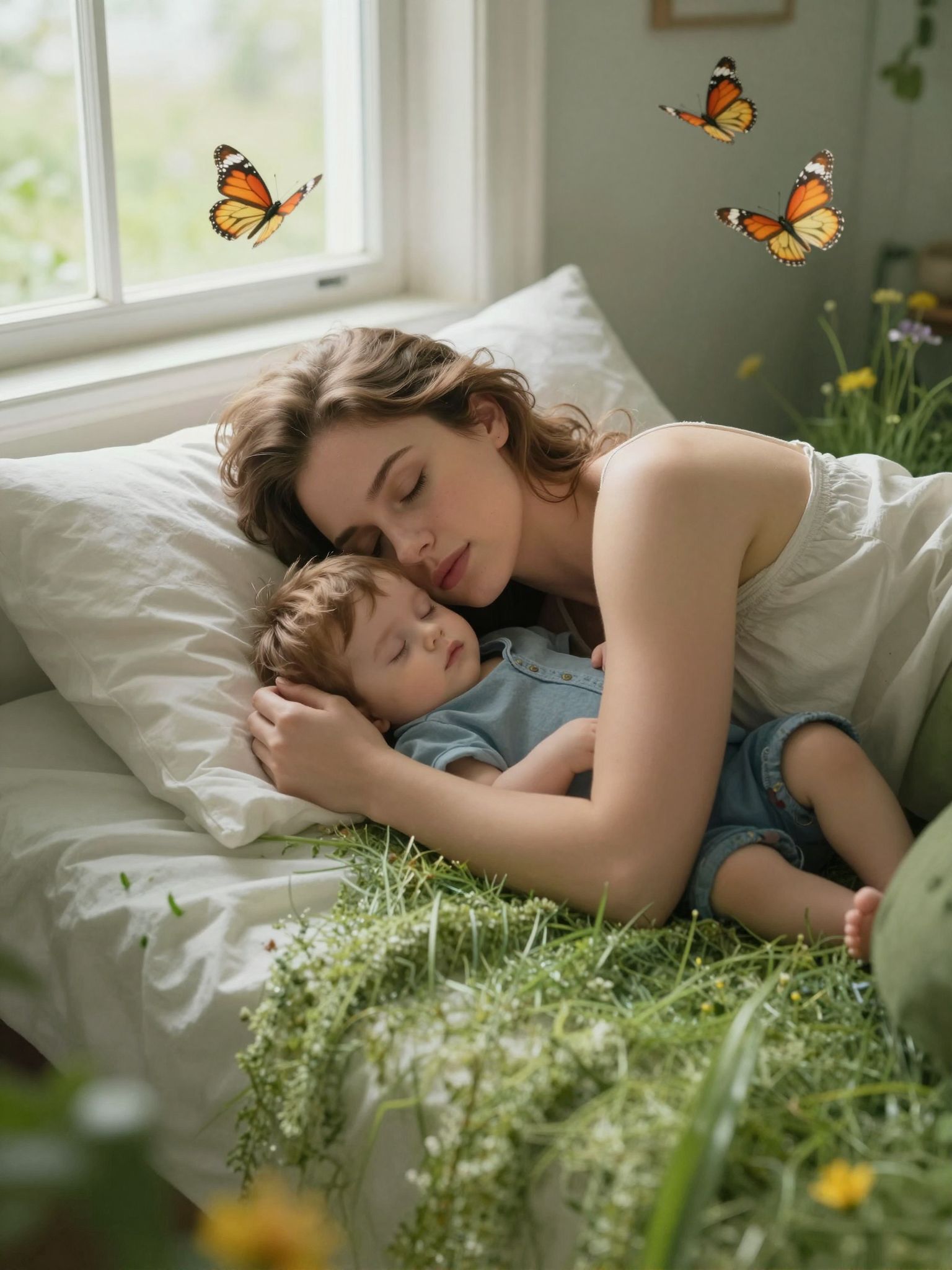 Álmodni a fiadról olyan, mint egy titkos ablak a jövőbe, ahol a szeretet és a remény hullámai körbefonják szívedet.