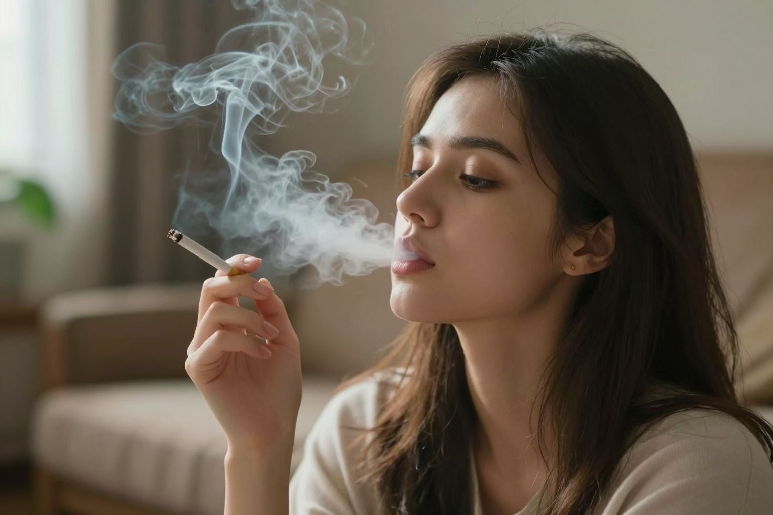 A cigaretta füstje titkokat rejteget, érzéseket ébreszt, miközben az álmok mélyén táncol a lélek.