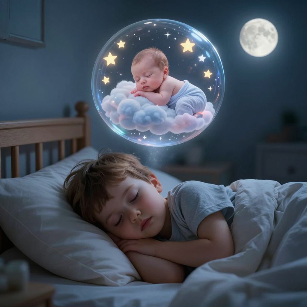 Az álomban megszülető testvér új lehetőségeket és mélyebb kapcsolatok feltárását hozhatja el az életben.