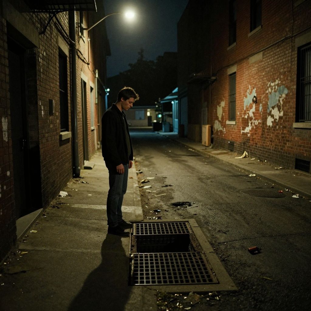 A csatornába esés álma gyakran rejtett félelmeket és elfojtott vágyakat tár fel, mint egy mély, sötét titok.