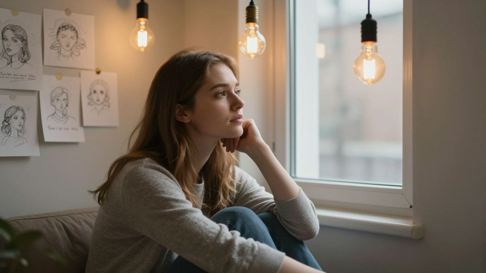 Az éjszakai fények rejtélyes árnyai között a villanykörte álmai titkokat őriznek, melyek szívünk mélyéről fakadnak.