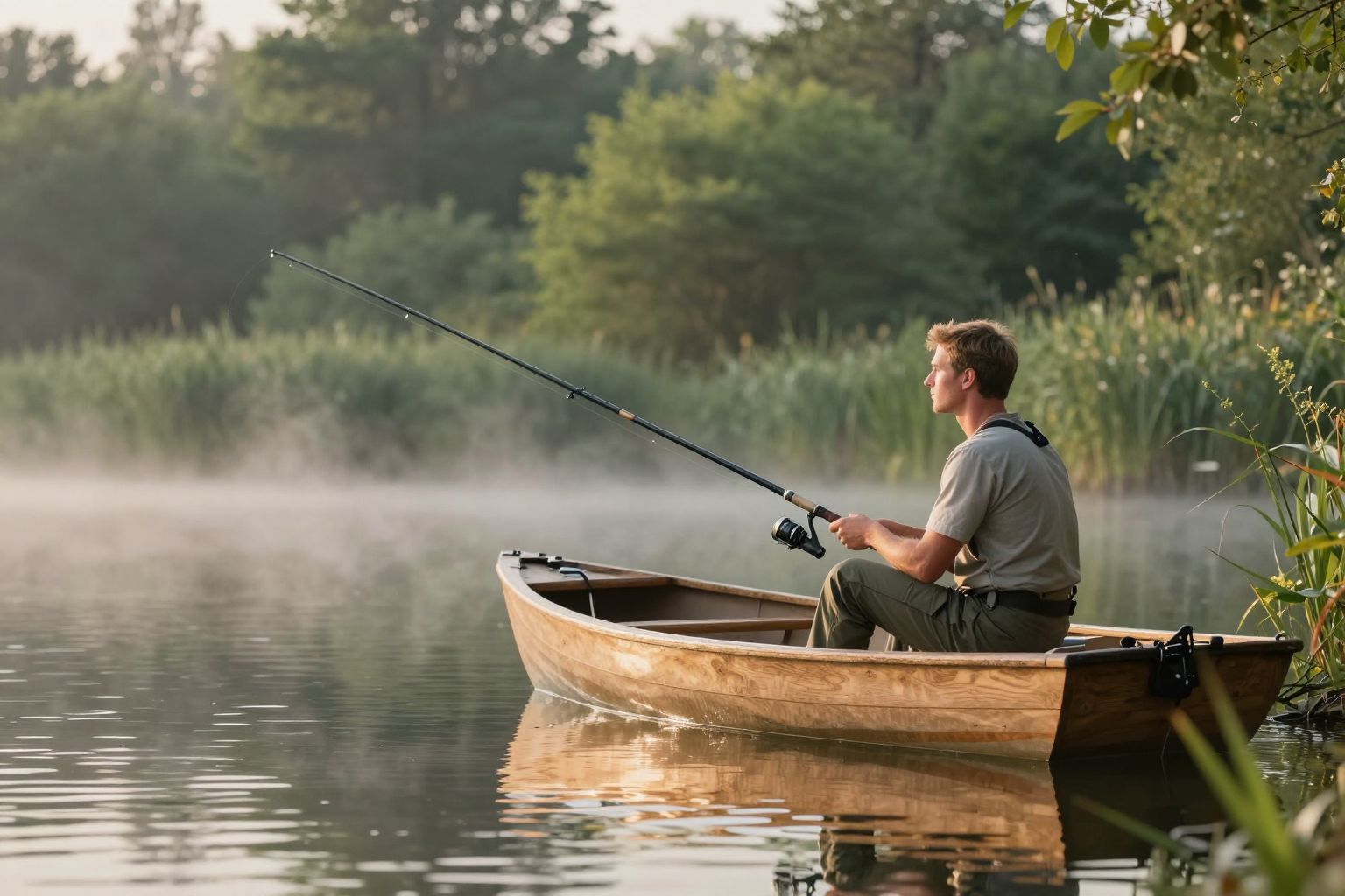 Az egyedül horgászás a lélek mély vizeire merülést jelenti, ahol a csend magányos titkokat suttog.