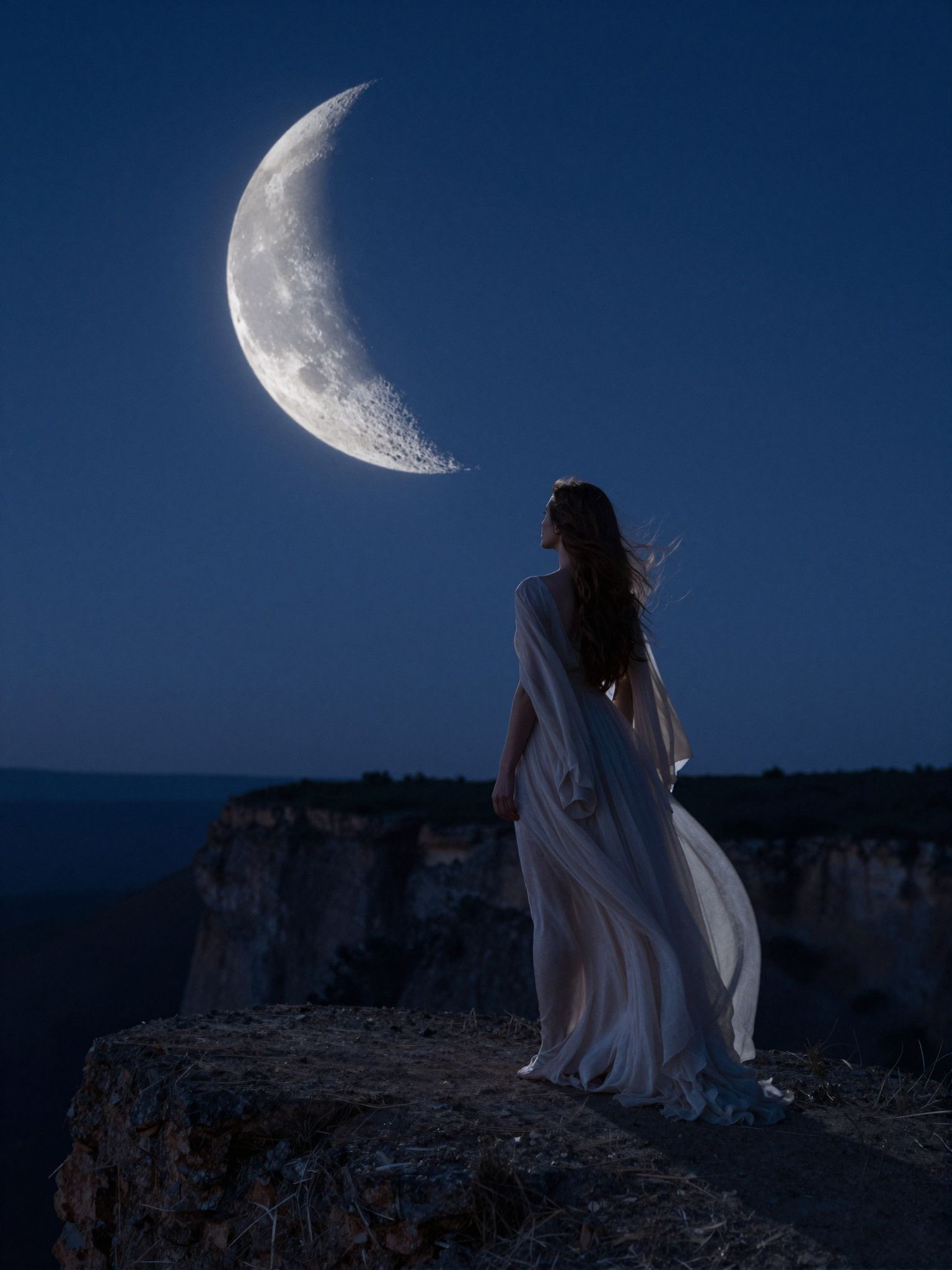 A fogyó hold varázsa a titkokkal teli álmok mélyebb megértésére hív, fényt hozva sötét vágyainkra.