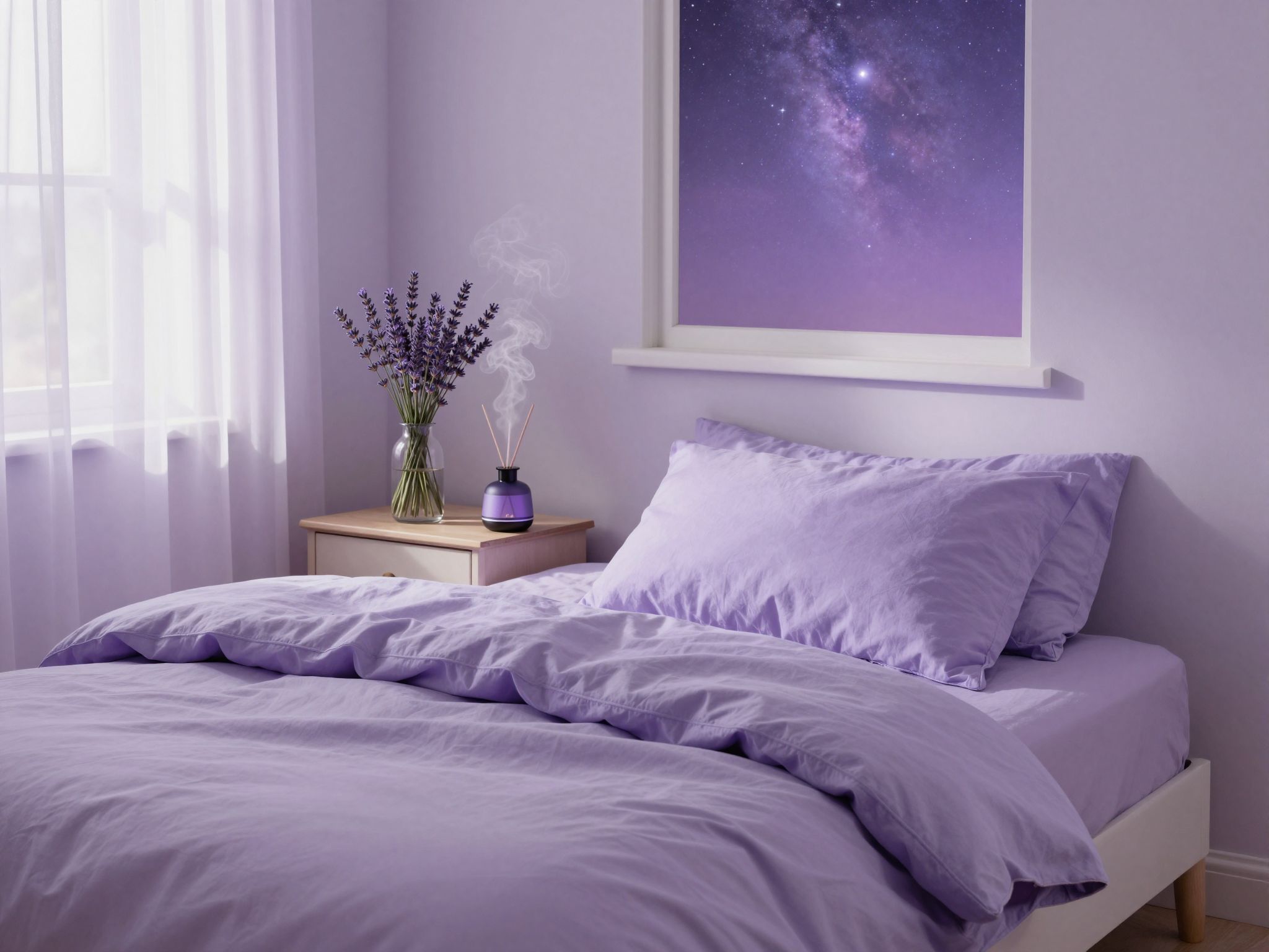 A levendula finom illata nemcsak az álmok világába vezet, hanem megtisztítja a lélek tükörképét is.