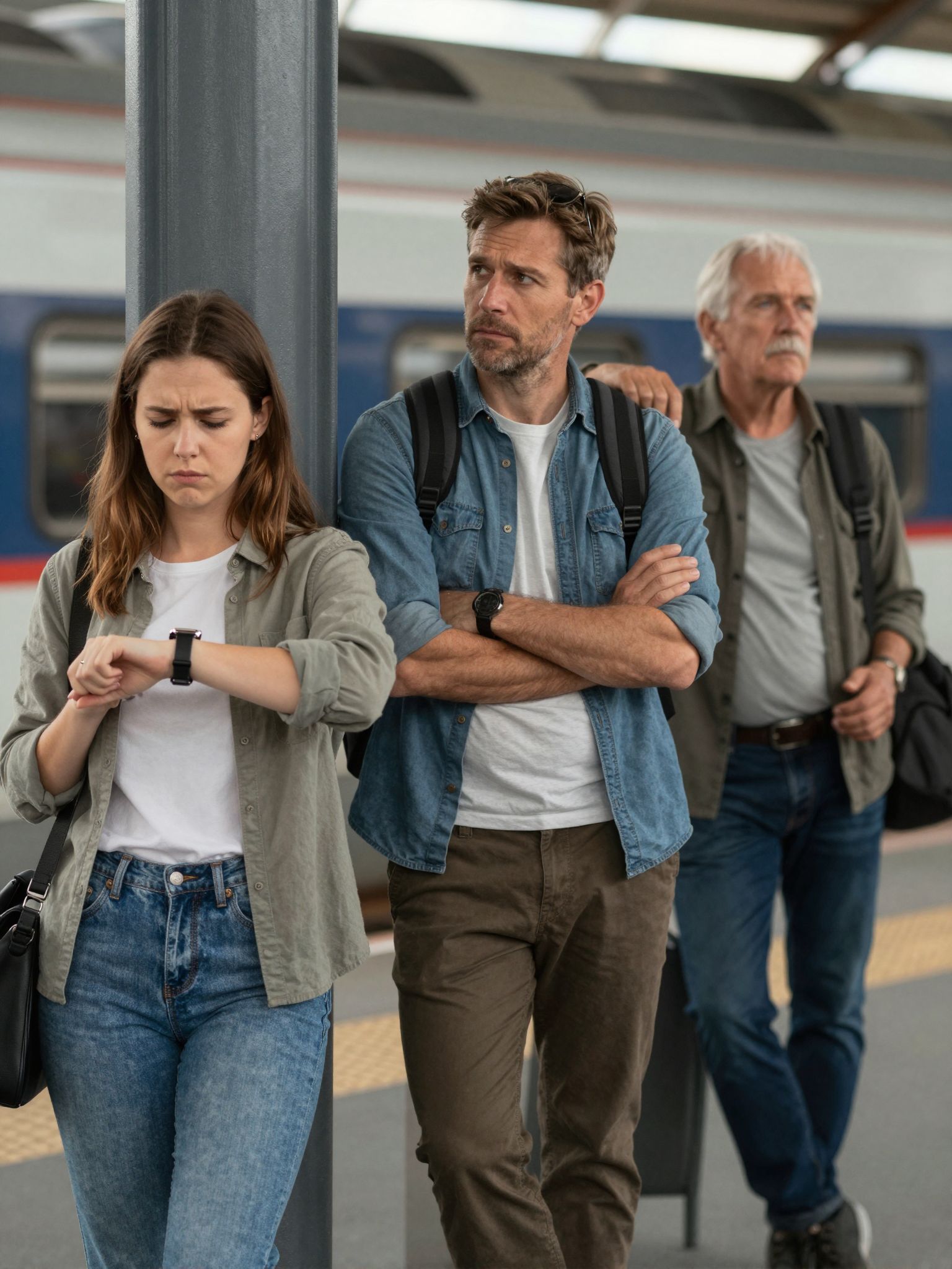 A késő vonat várakozása a sorsunkkal való összekapcsolódást jelzi, türelmünk próbáját a jövő titkai felett.