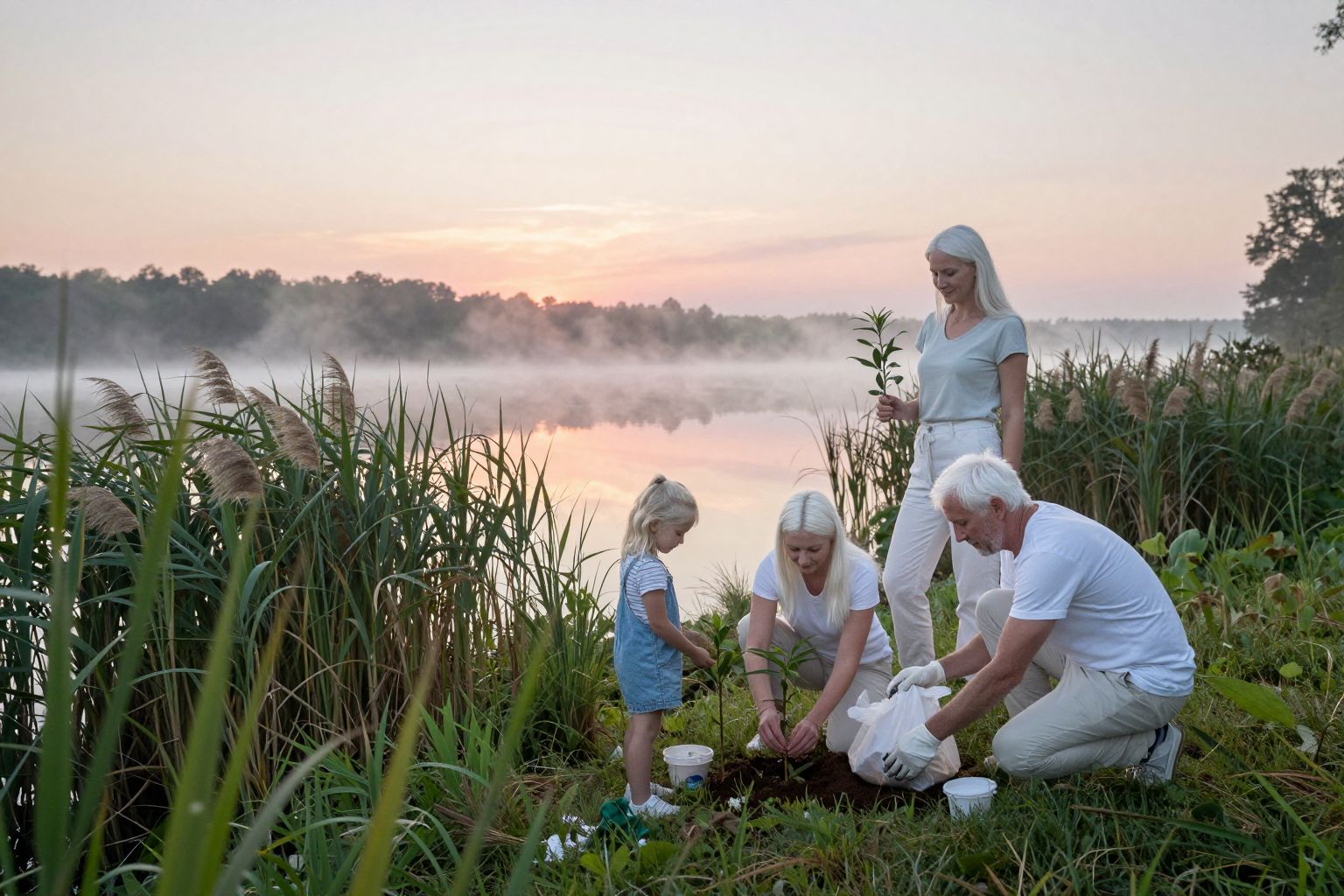 A nádas titokzatos világa álmainkban védi a természet lelkét, álmainkban rejtett üzeneteket hordozva.