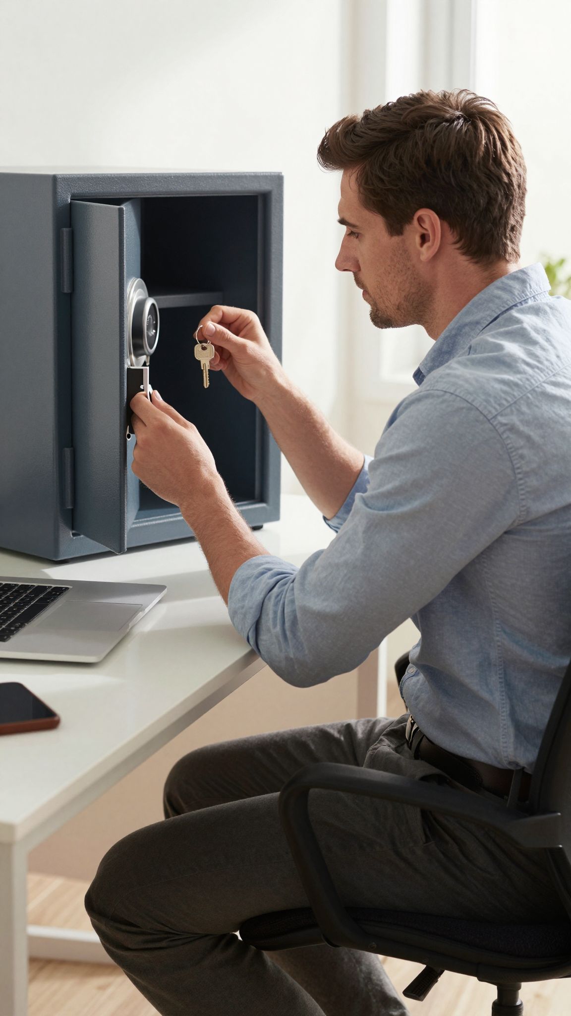 A páncélszekrény kulcsa az elrejtett vágyakat és titkokat szimbolizálja, melyekre álmaidban rálelhetsz.