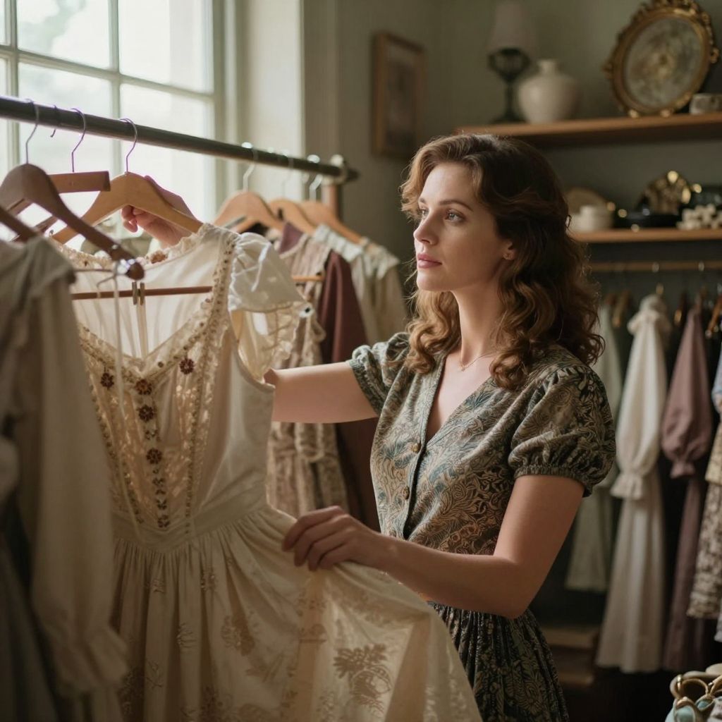 A régi ruhák álmai titkokat rejtenek, múltunk darabjait idézik, s emlékeket ébresztenek a szívben.